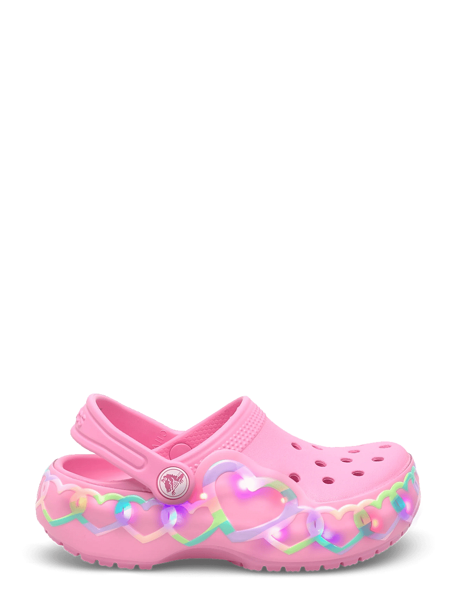 Crocs - Classic Heart Lights Clog K - clogs - pink lemonade - 1