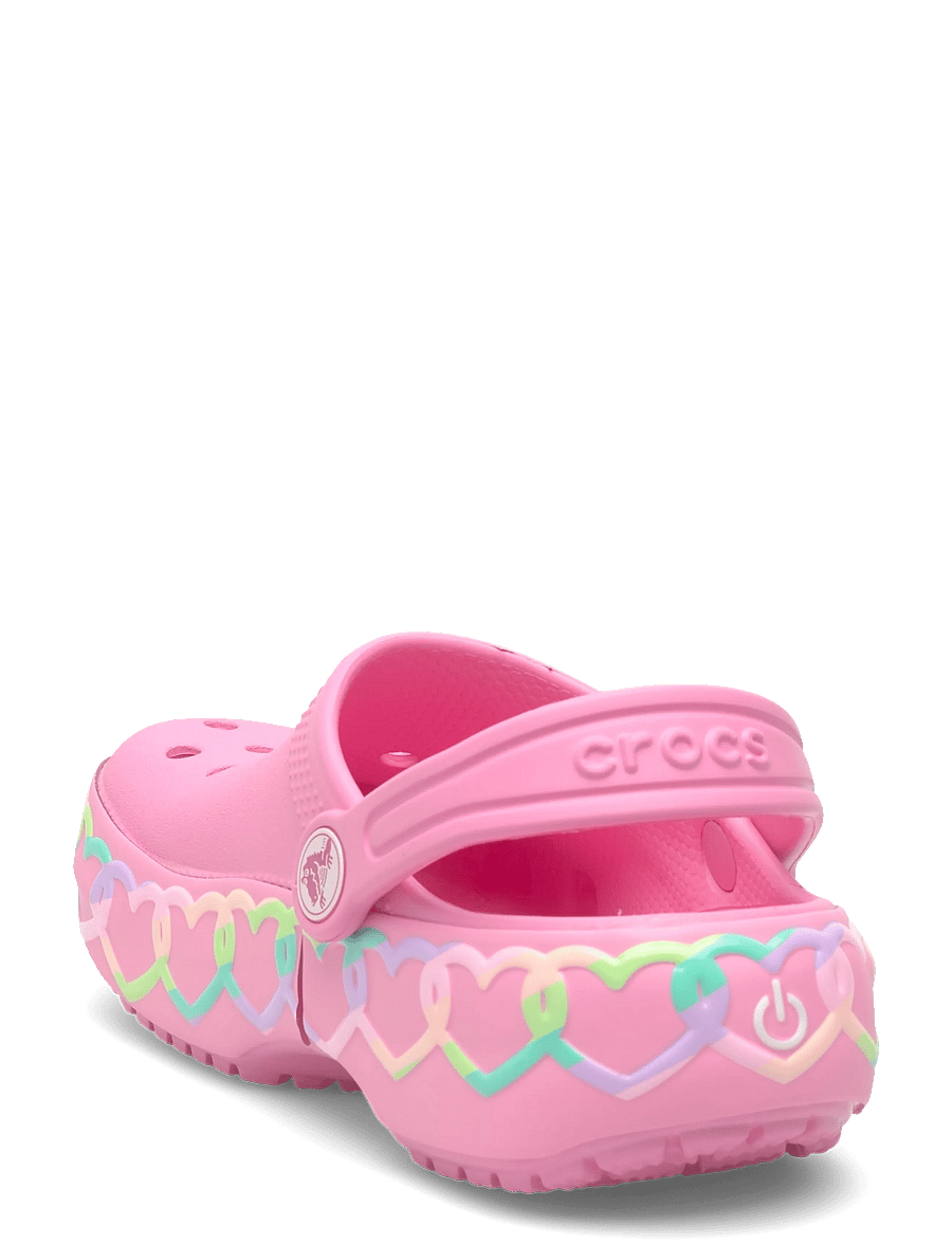 Crocs - Classic Heart Lights Clog K - clogs - pink lemonade - 2