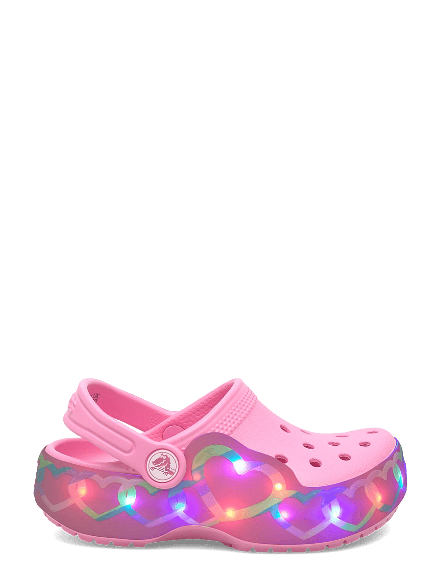 Crocs - Classic Heart Lights Clog T - pink lemonade - 1