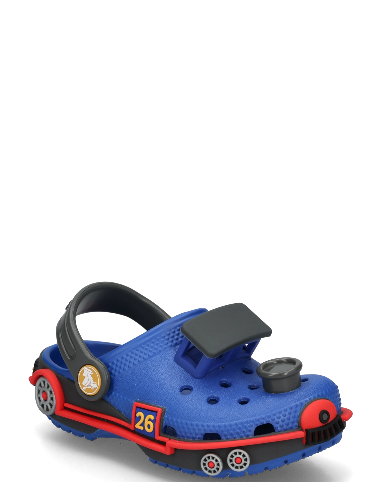 Crocs Classic IAM Train Clog T - Shoes - BLUE BOLT/CARBON / blue