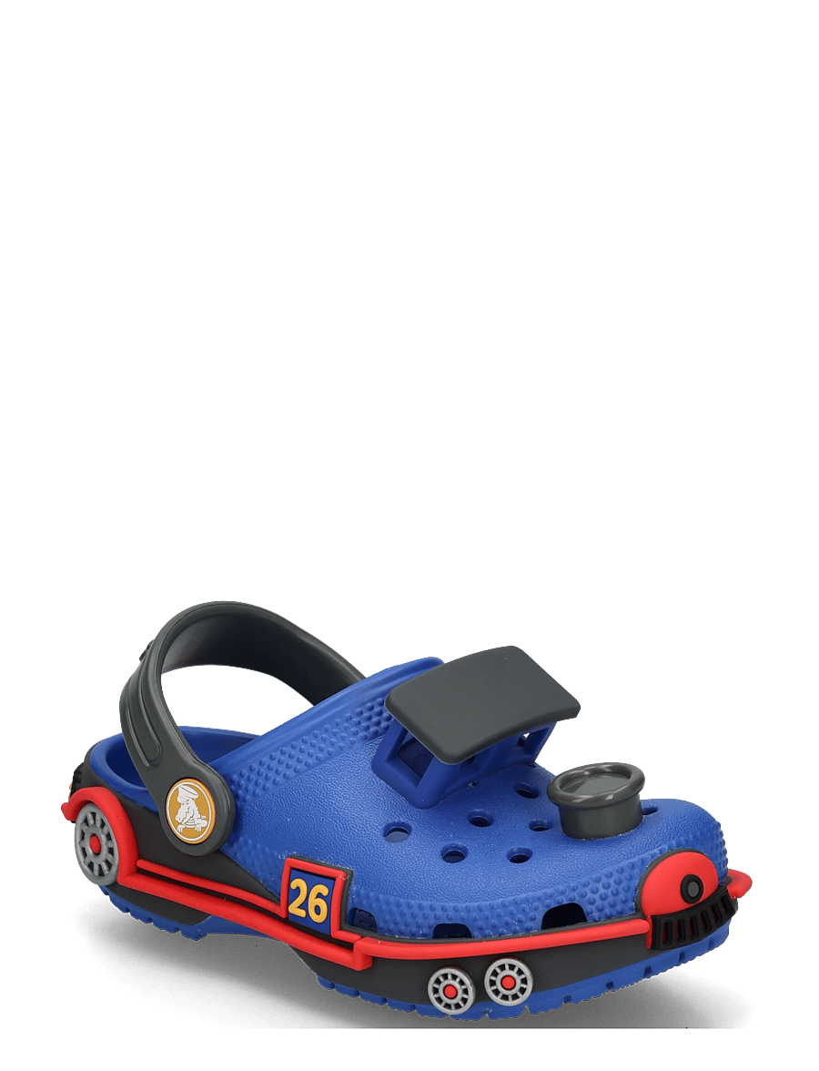 Crocs - Classic IAM Train Clog T - clogs - blue bolt/carbon - 0