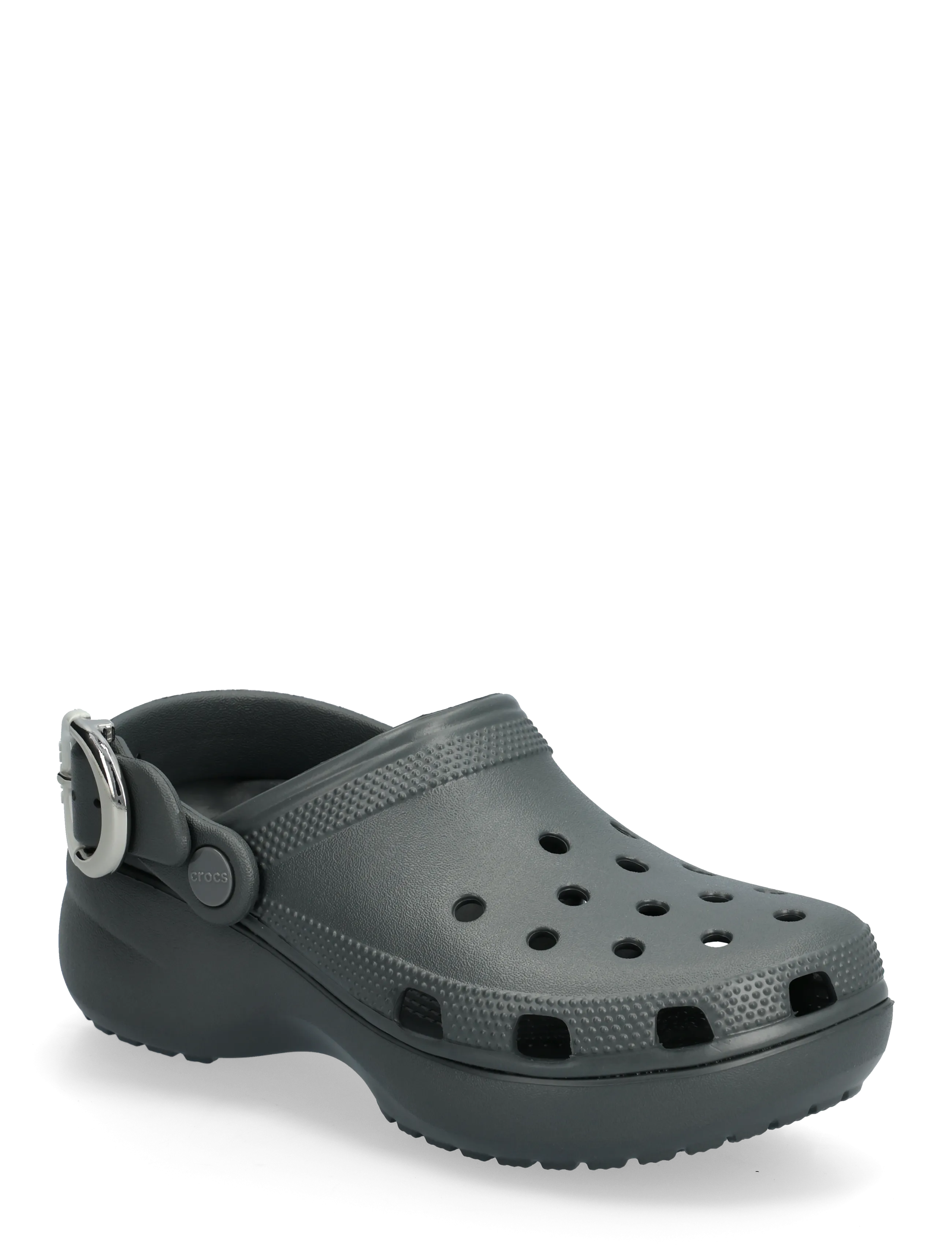CROCS Cls Platform Dipped Buckle Clg Grau - 37/38 - Damen