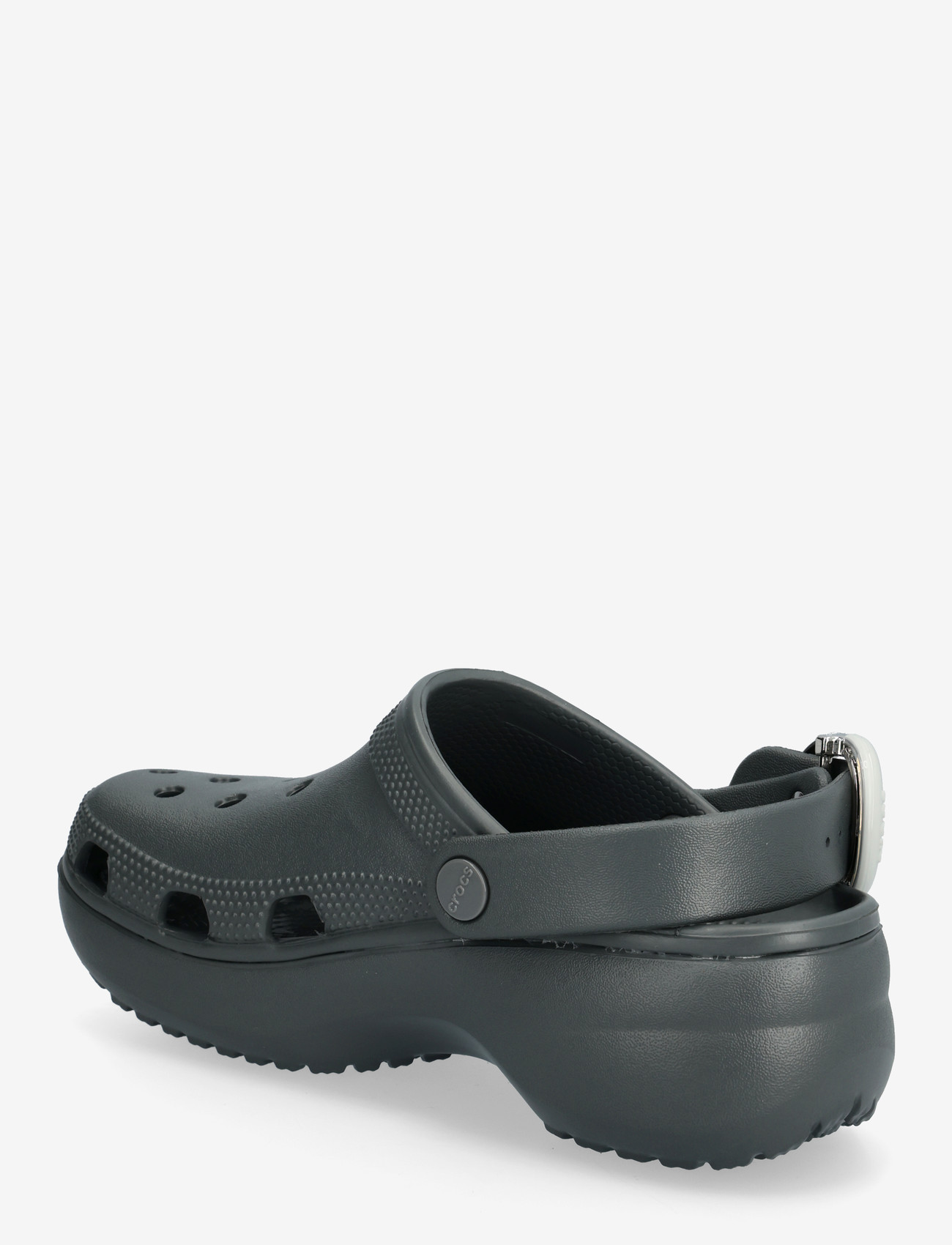 Crocs - Cls Platform Dipped Buckle Clg - clogs - carbon - 2