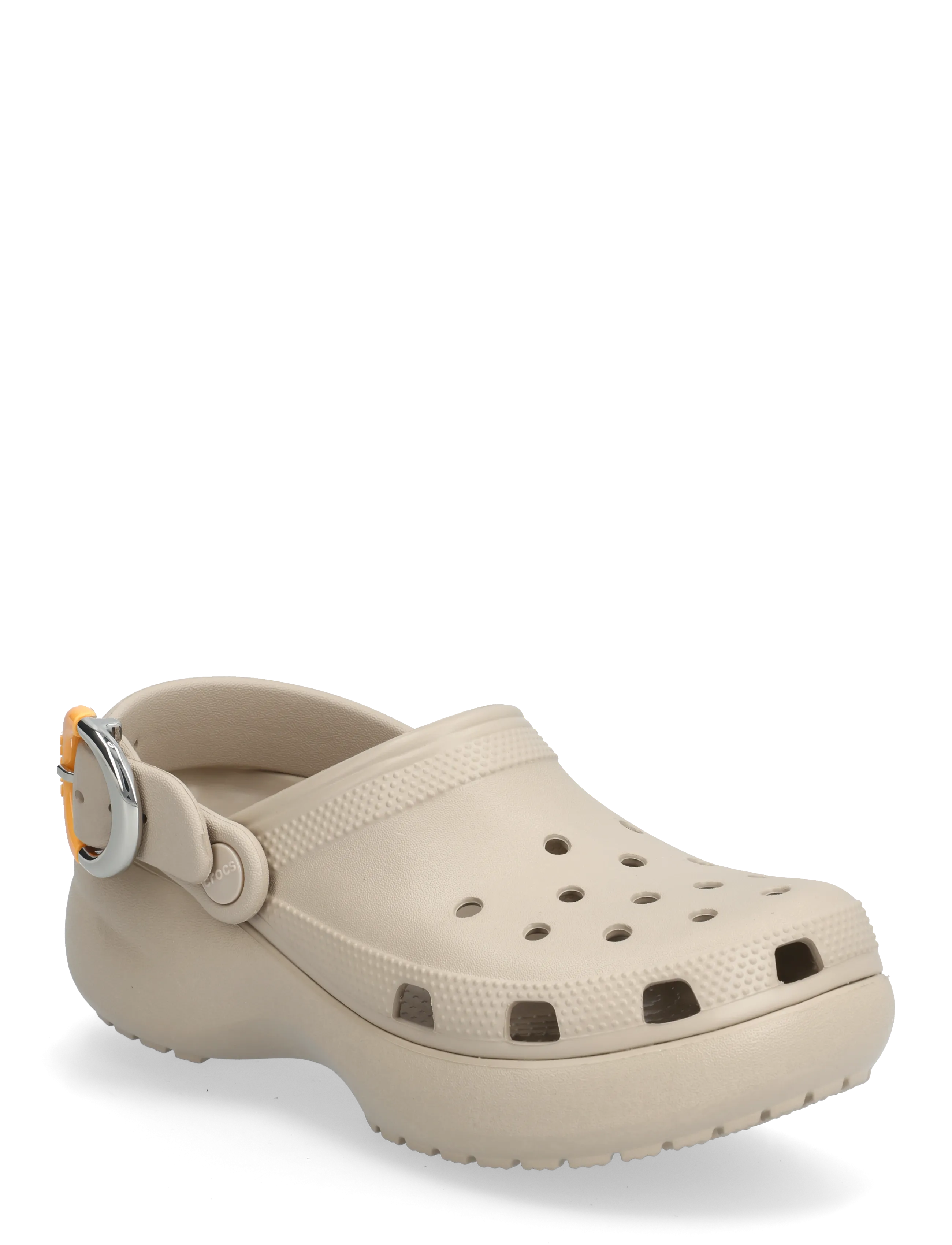 Crocs Cls Platform Dipped Buckle Clg - Skor - DULCÉ / beige