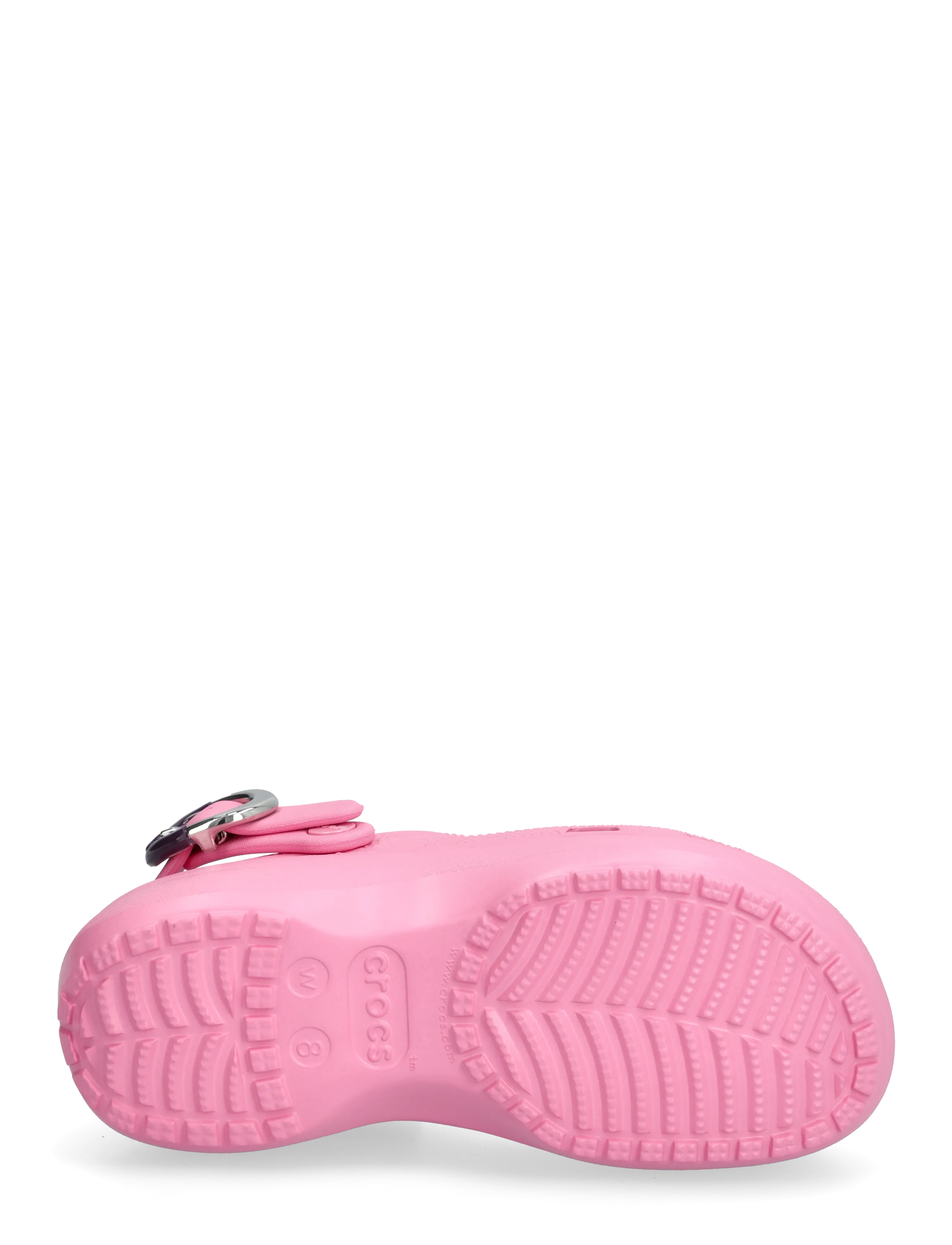 Crocs - Cls Platform Dipped Buckle Clg - crocksid - pink lemonade - 4