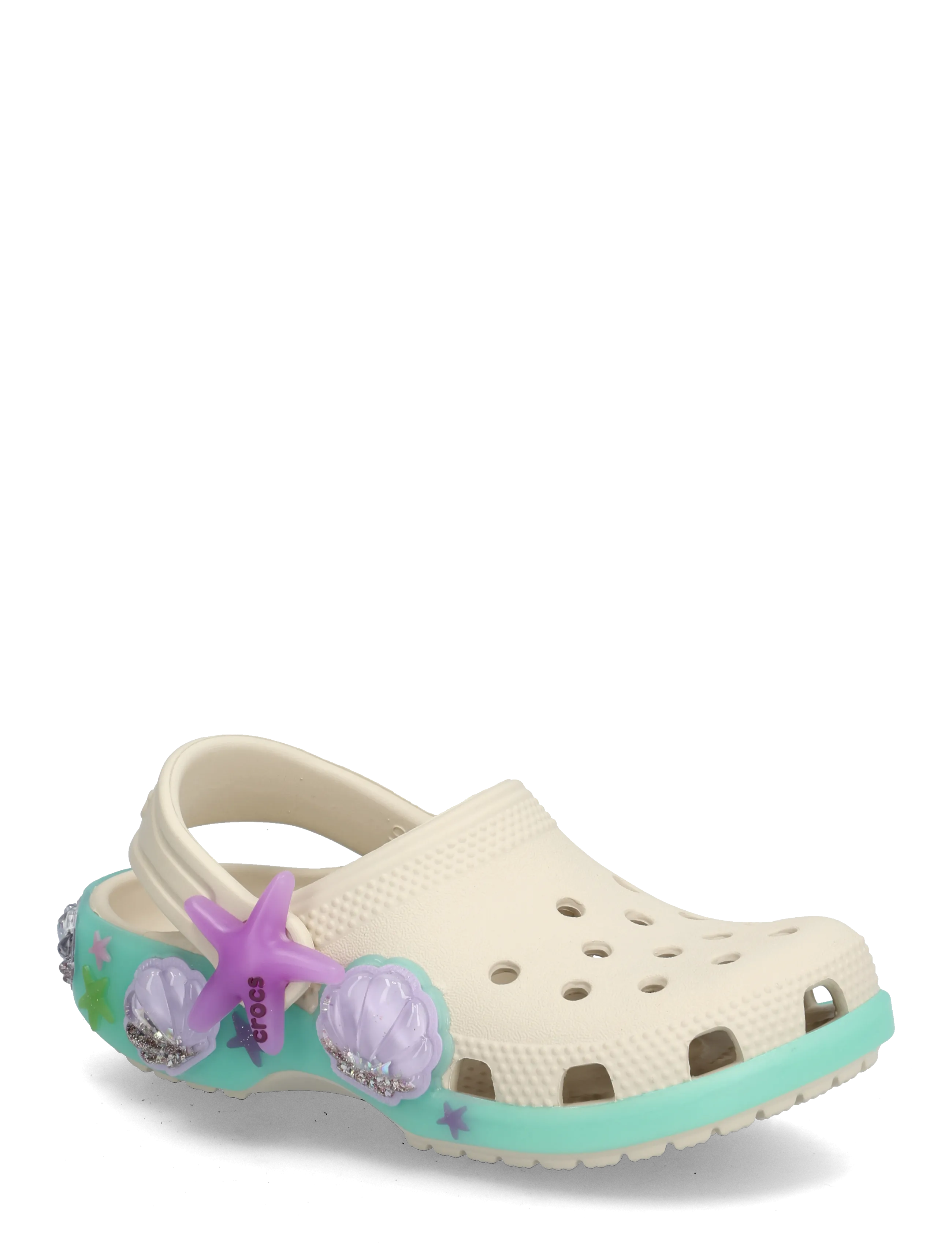 Crocs Classic Sea Sparkle Shaker CgT - Klumpės - FRAPPE / cream