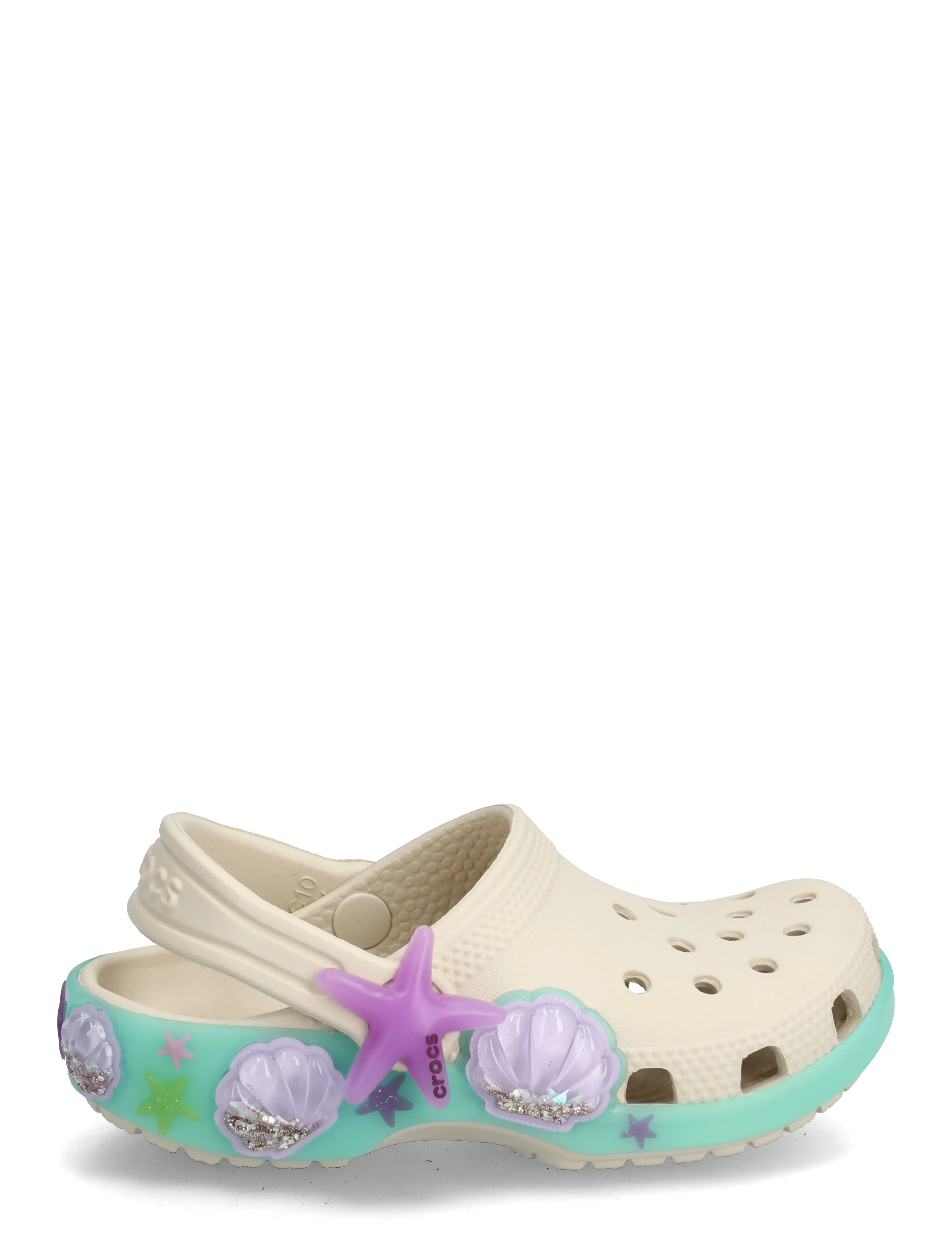 Crocs - Classic Sea Sparkle Shaker CgT - clogs - frappe - 1