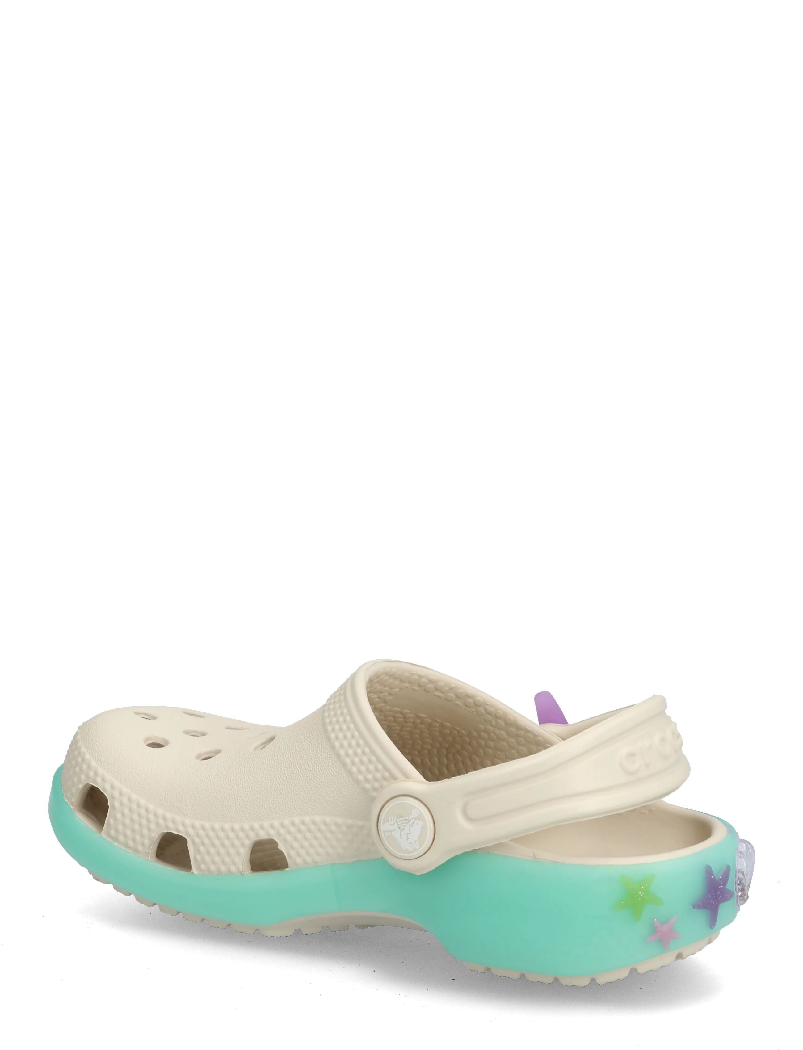 Crocs - Classic Sea Sparkle Shaker CgT - clogs - frappe - 2