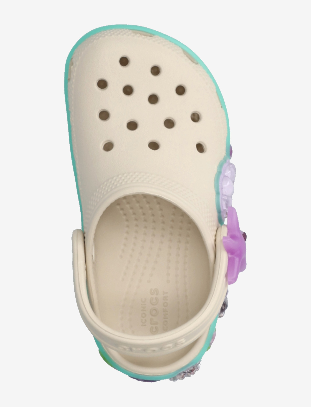 Crocs - Classic Sea Sparkle Shaker CgT - clogs - frappe - 3