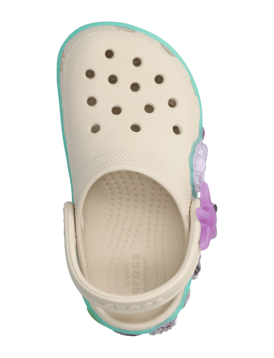 Crocs - Classic Sea Sparkle Shaker CgT - clogs - frappe - 3