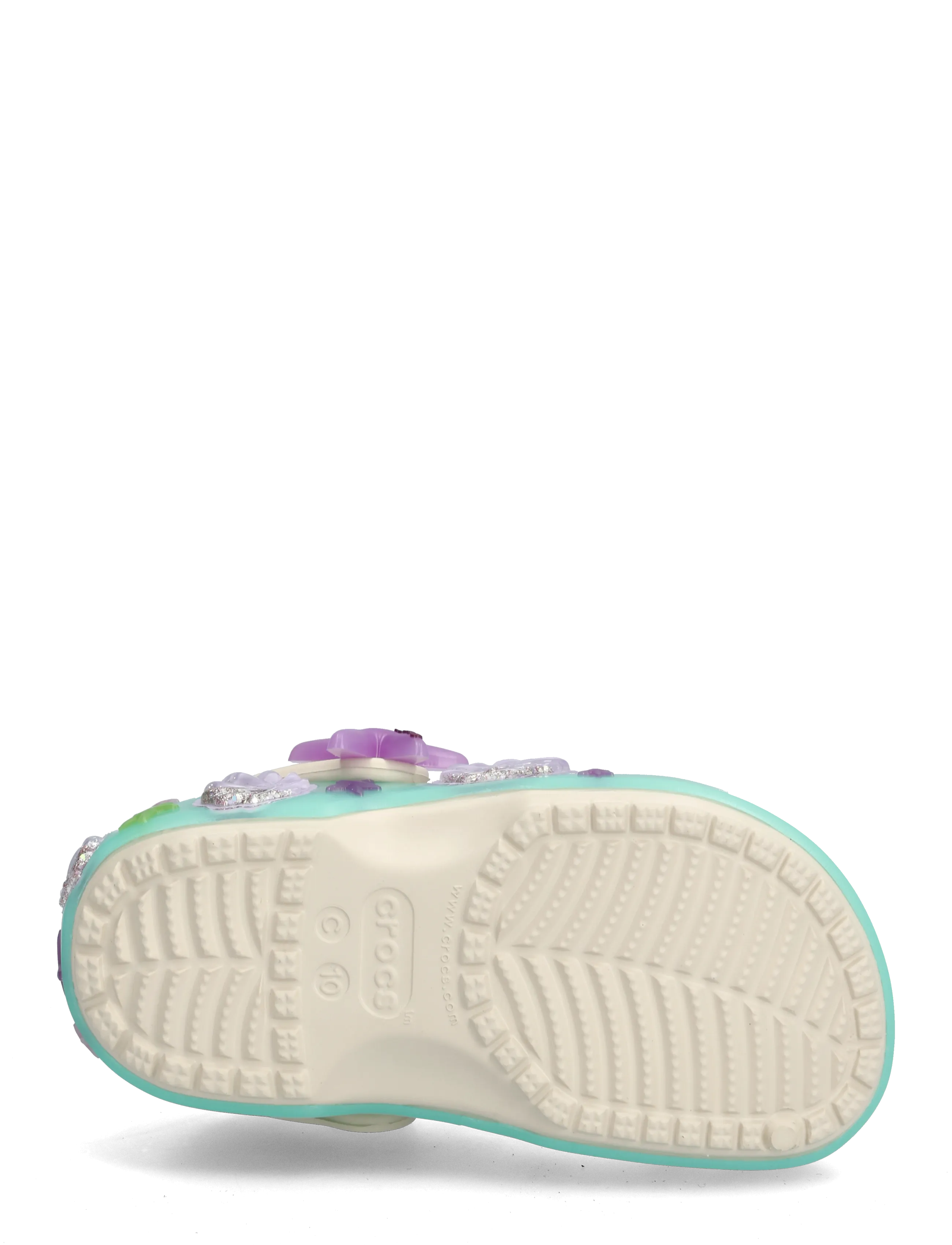 Crocs - Classic Sea Sparkle Shaker CgT - clogs - frappe - 4