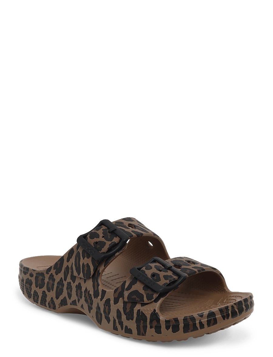 Crocs - Saturday Animal Sandal W - flache sandalen - sepia/leopard - 0
