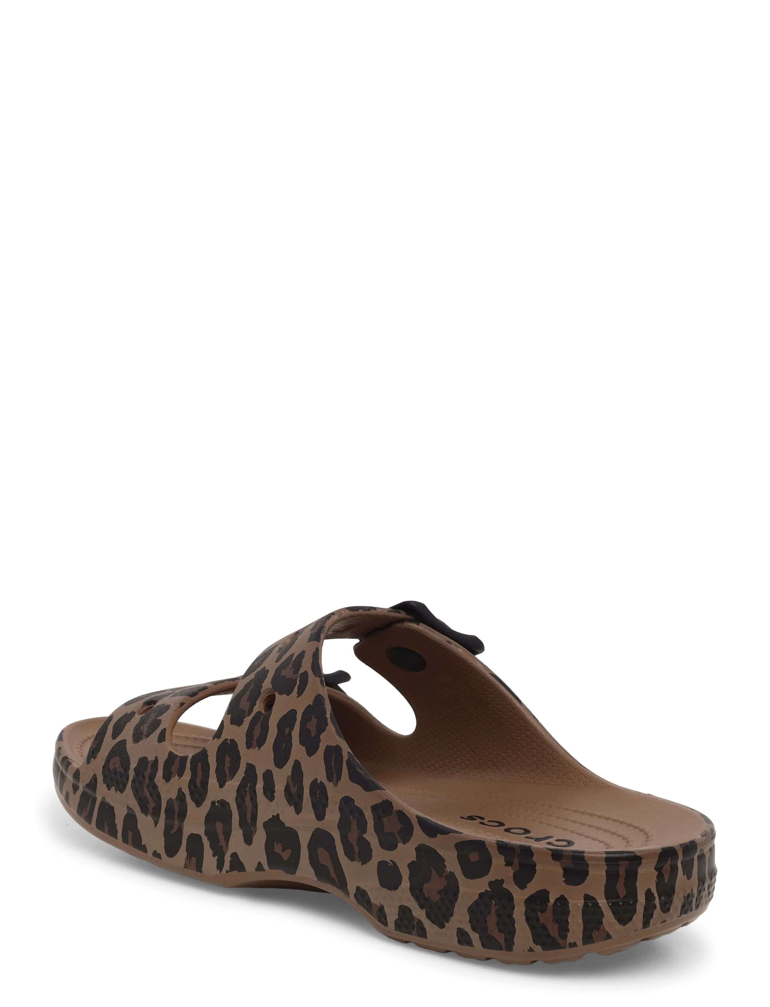 Crocs - Saturday Animal Sandal W - flache sandalen - sepia/leopard - 1