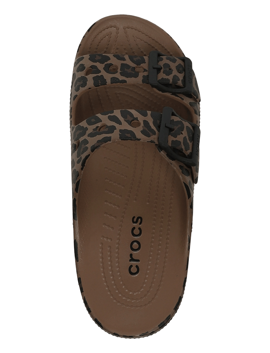 Crocs - Saturday Animal Sandal W - flache sandalen - sepia/leopard - 3
