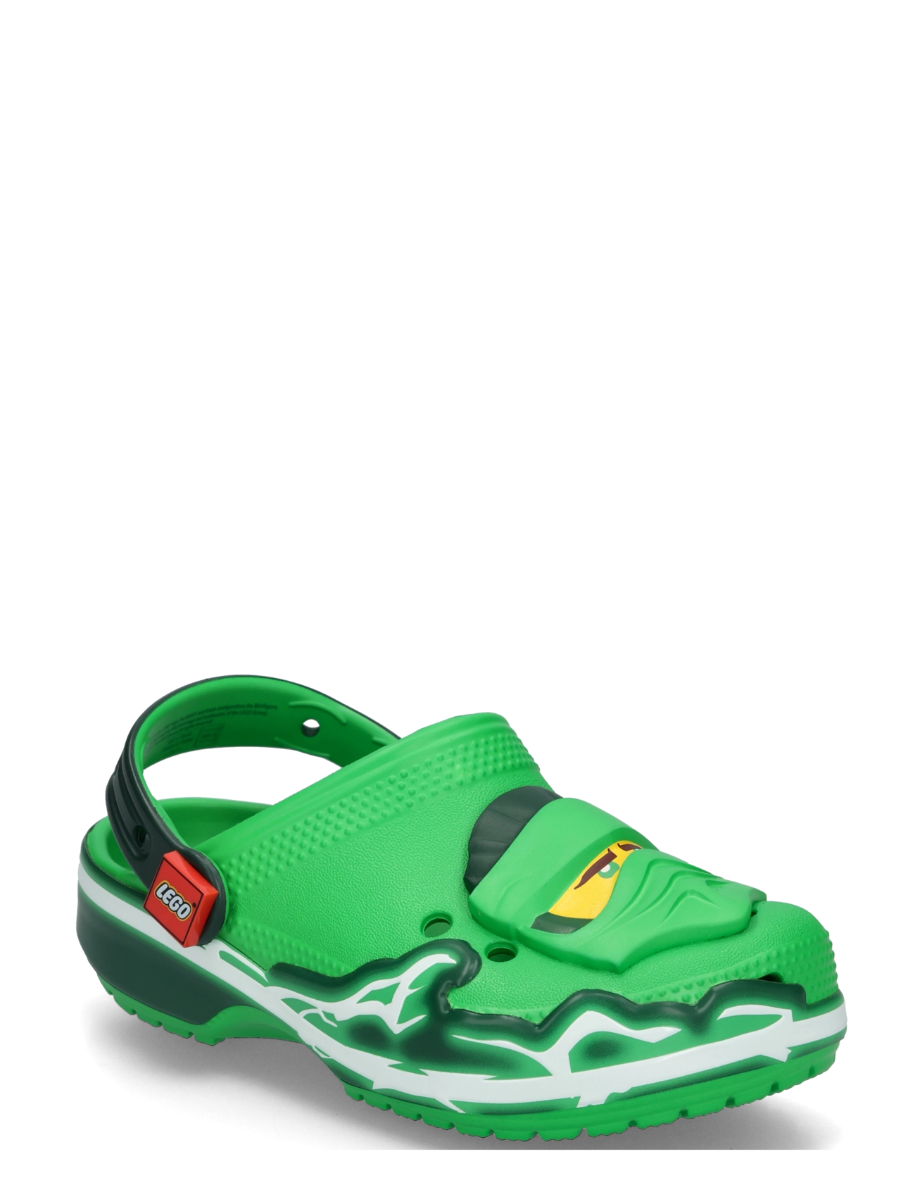 Crocs 4Lw Ninjago Cls Clg K, 32/33, Schuhe, Grün - Clogs, Kinder