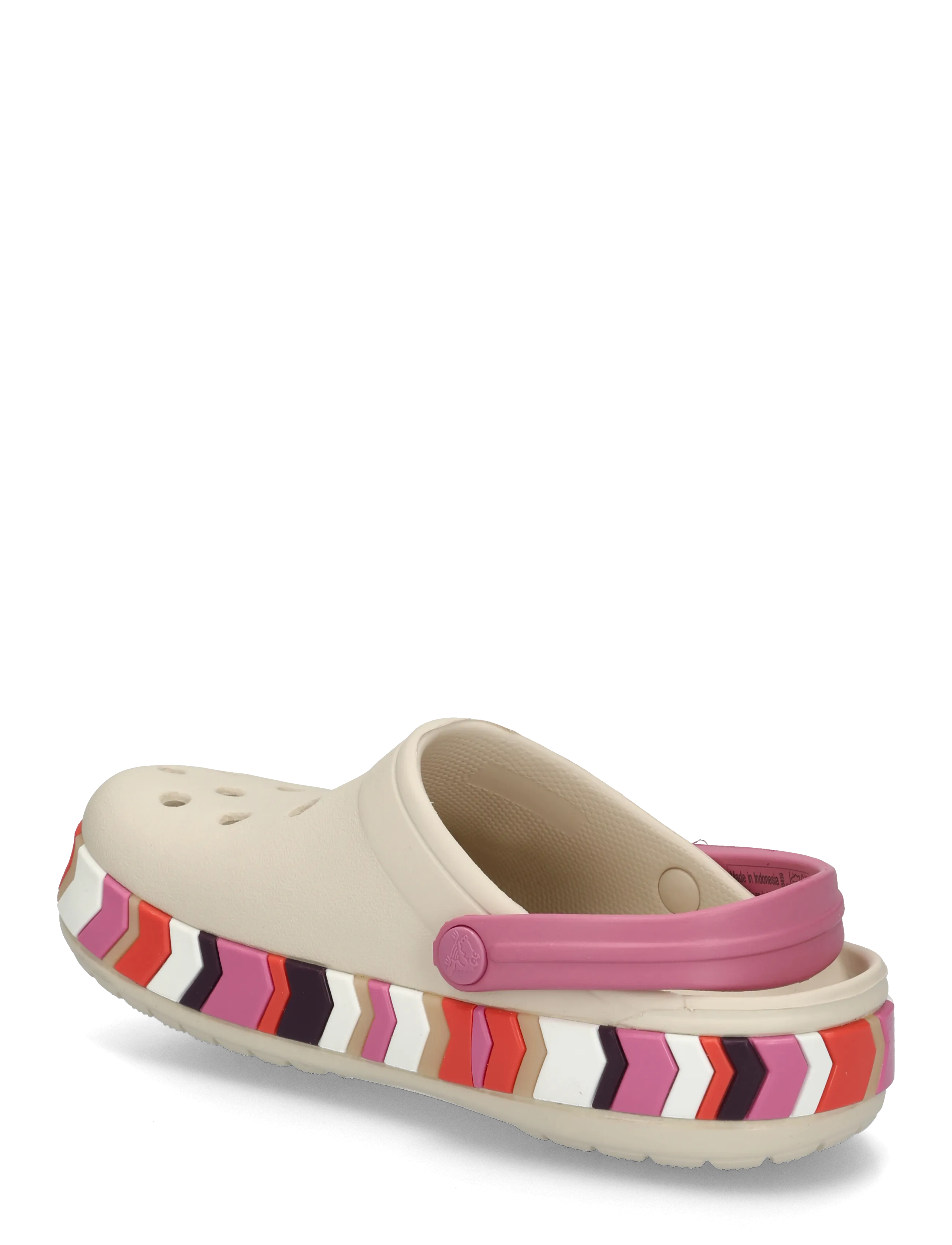 Crocs - Crocband Chevron Band Clog K - clogs - frappÉ/quiet rose - 1