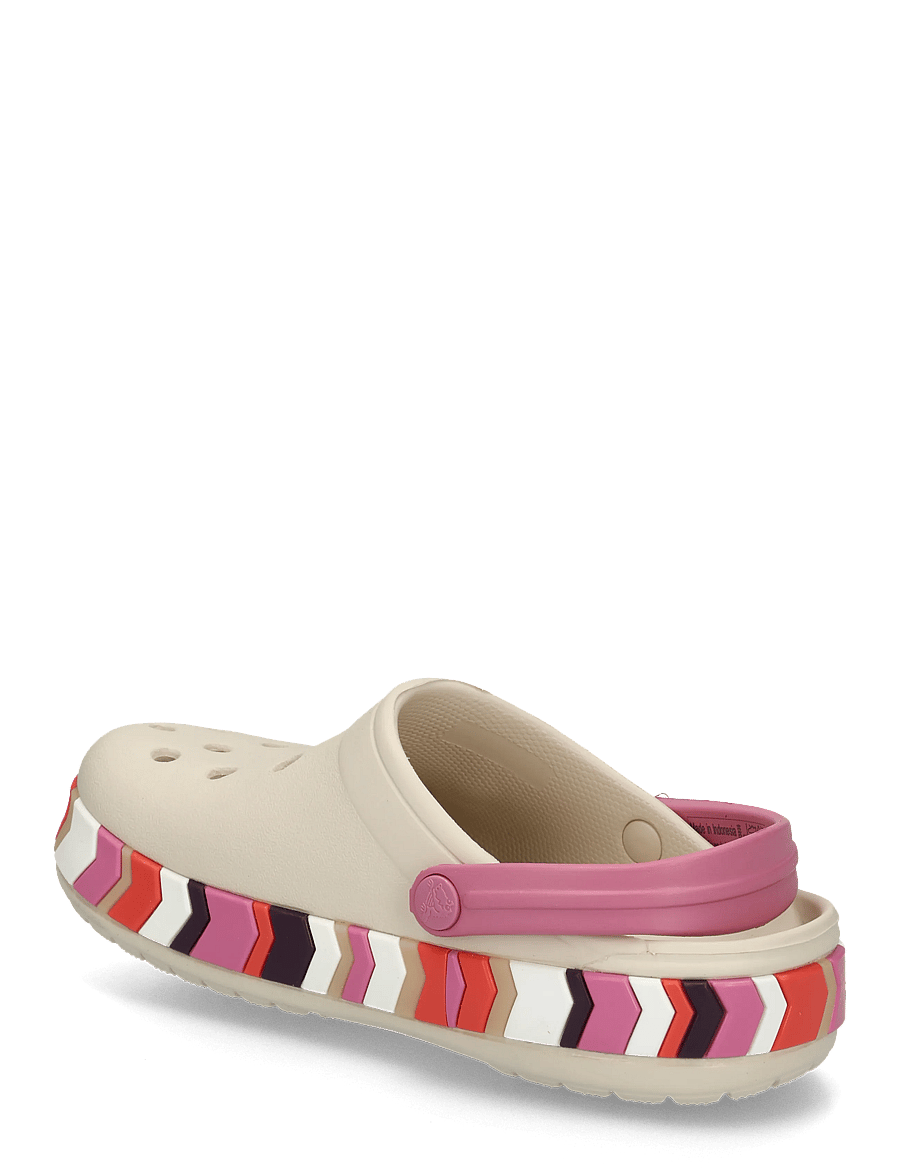 Crocs - Crocband Chevron Band Clog K - clogs - frappÉ/quiet rose - 1