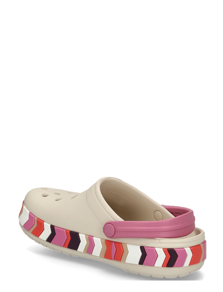 Crocs - Crocband Chevron Band Clog K - kotad - frappÉ/quiet rose - 1