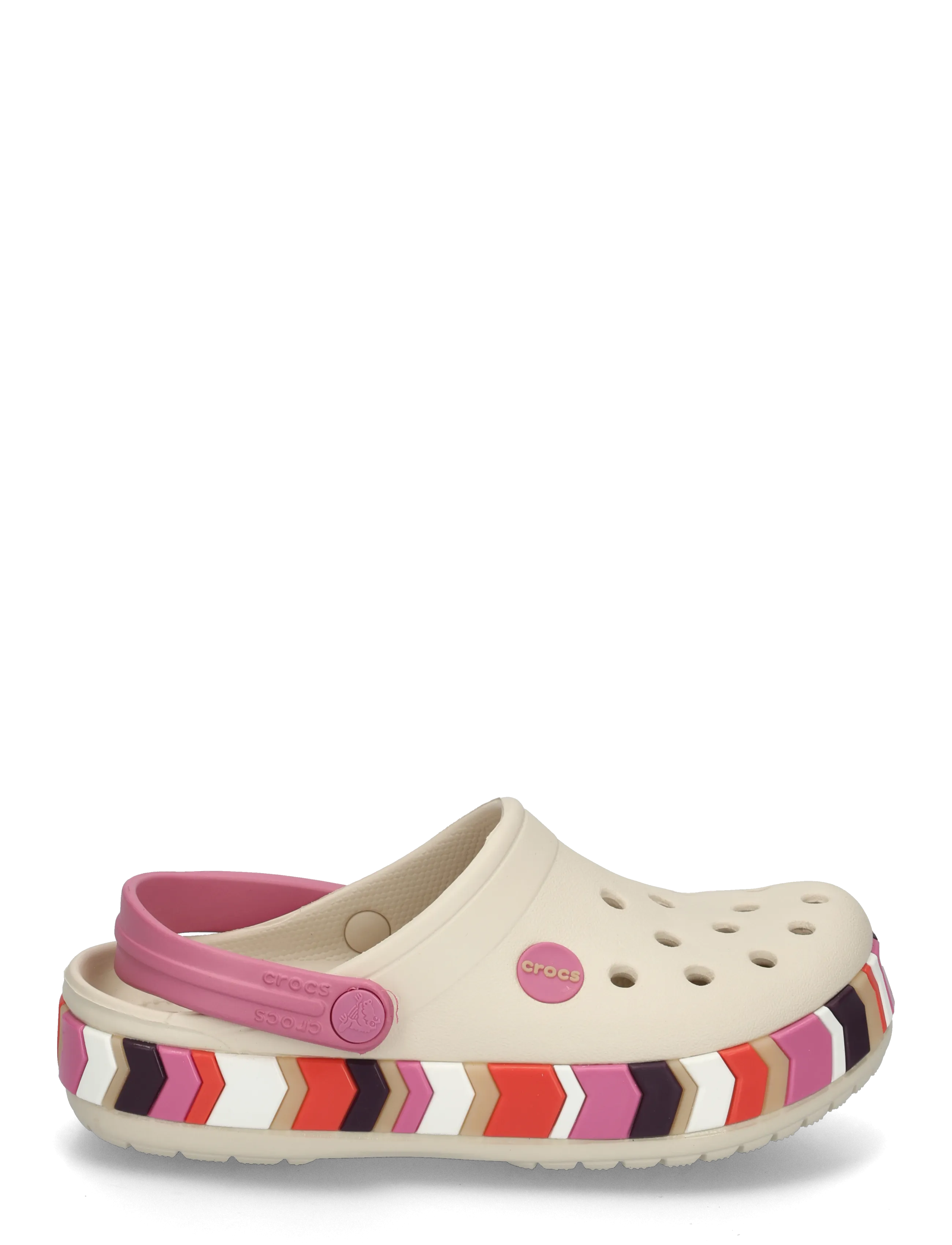 Crocs - Crocband Chevron Band Clog K - clogs - frappÉ/quiet rose - 2