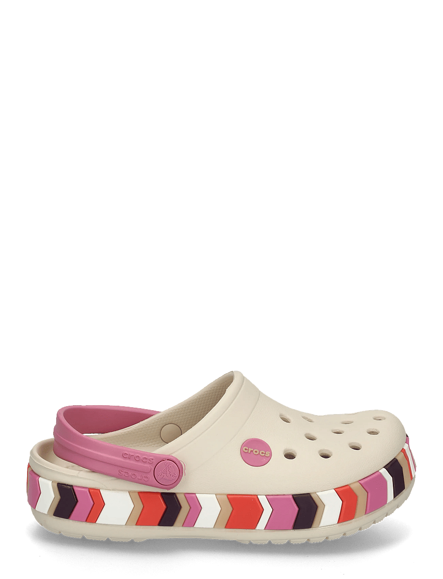 Crocs - Crocband Chevron Band Clog K - clogs - frappÉ/quiet rose - 2