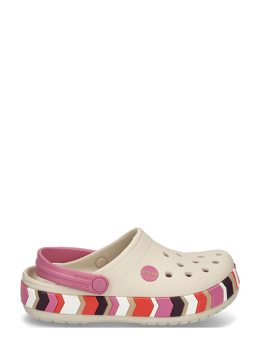 Crocs - Crocband Chevron Band Clog K - kotad - frappÉ/quiet rose - 2