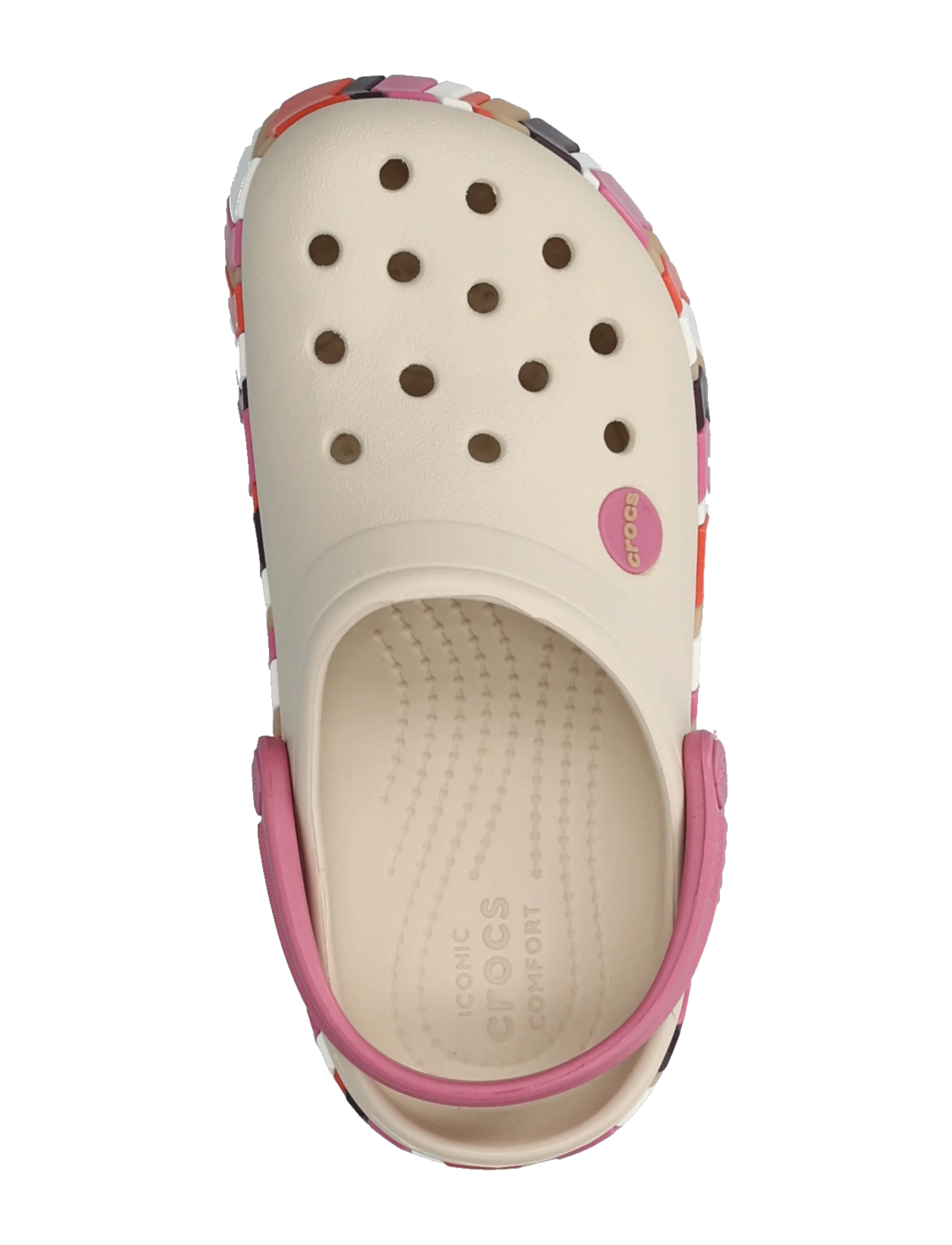 Crocs - Crocband Chevron Band Clog K - clogs - frappÉ/quiet rose - 3