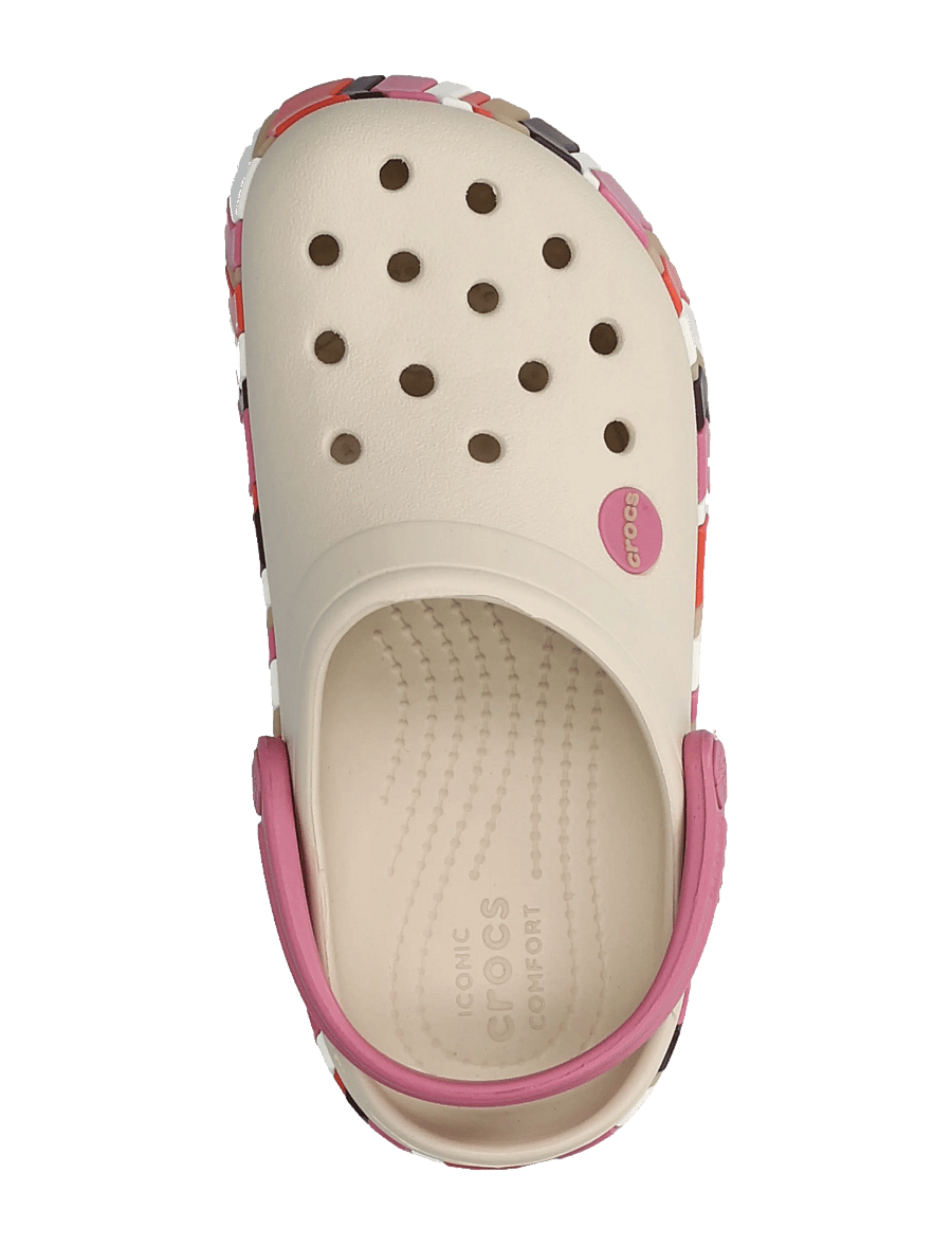 Crocs - Crocband Chevron Band Clog K - clogs - frappÉ/quiet rose - 3