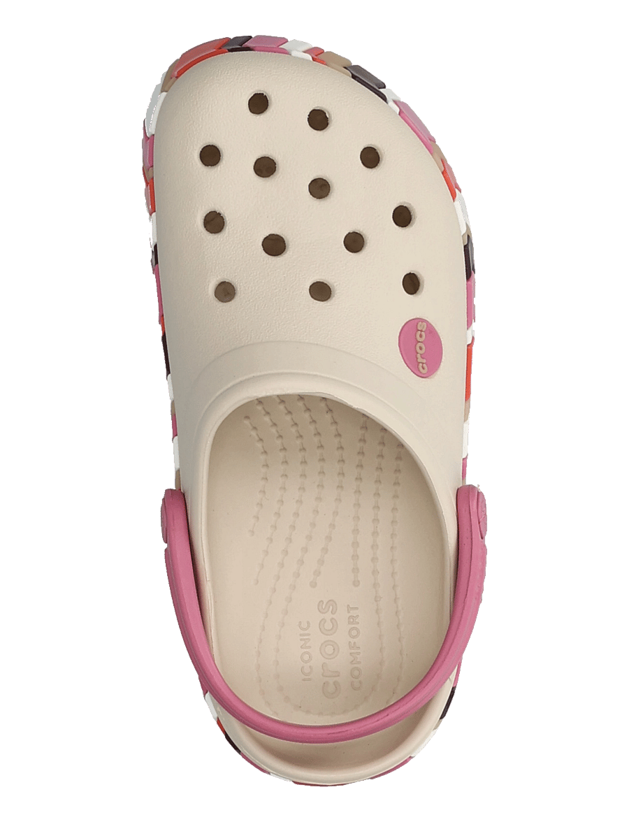 Crocs - Crocband Chevron Band Clog K - kotad - frappÉ/quiet rose - 3