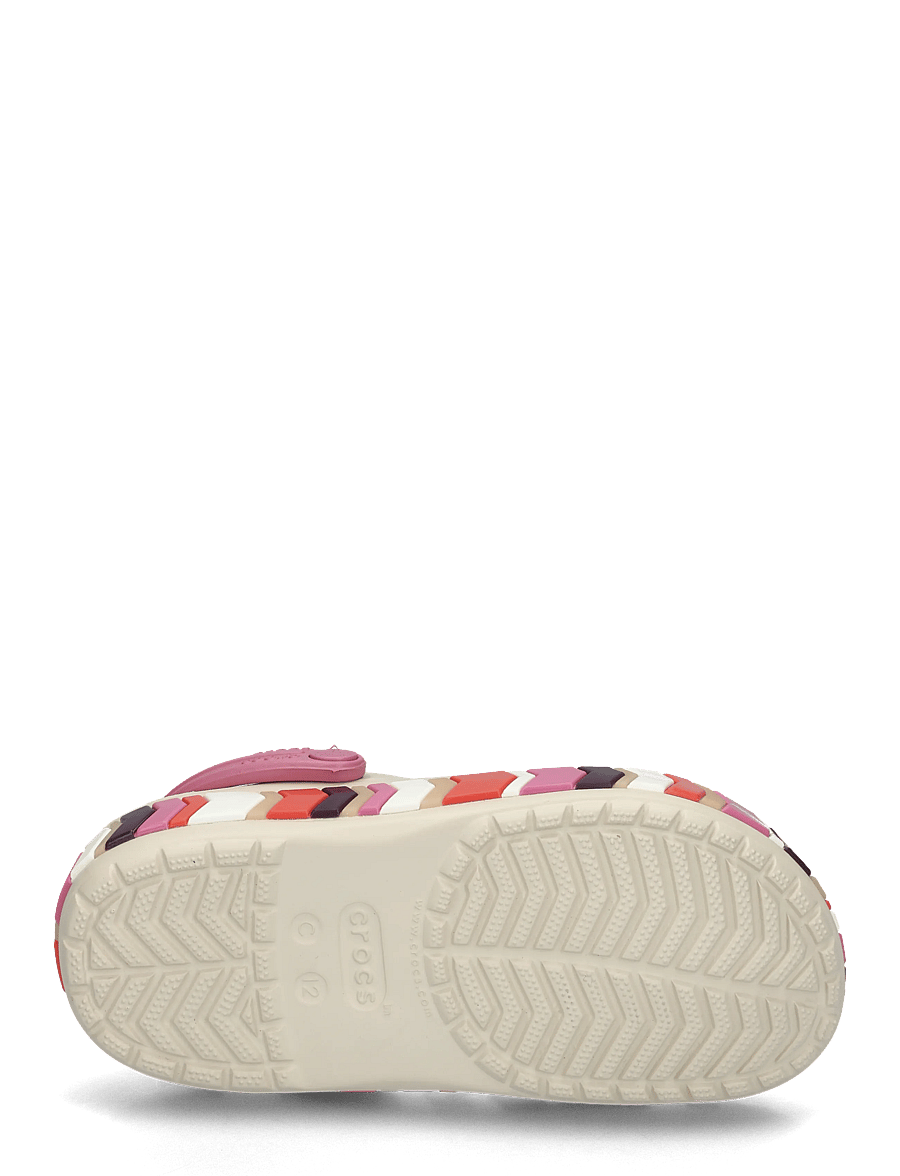 Crocs - Crocband Chevron Band Clog K - clogs - frappÉ/quiet rose - 4