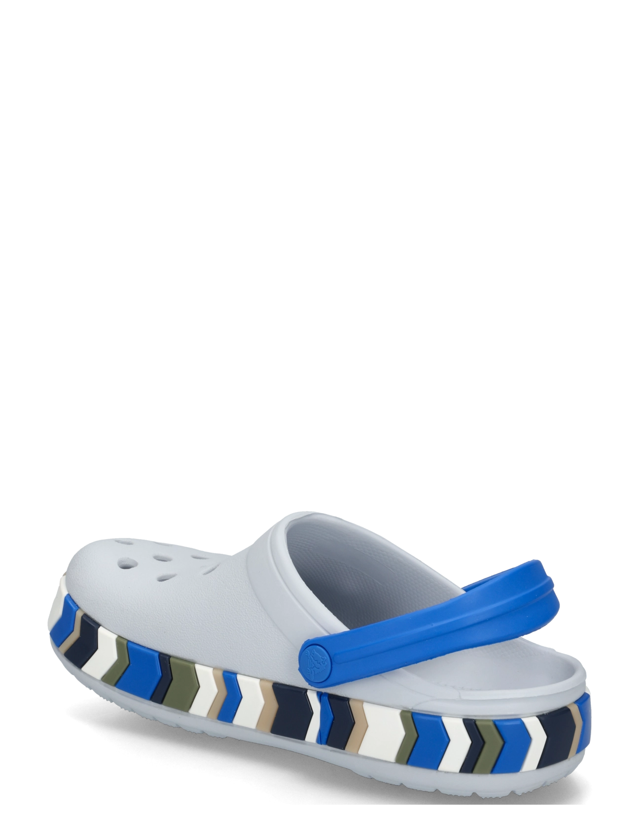 Crocs - Crocband Chevron Band Clog K - kotad - steel/blue blaze - 1