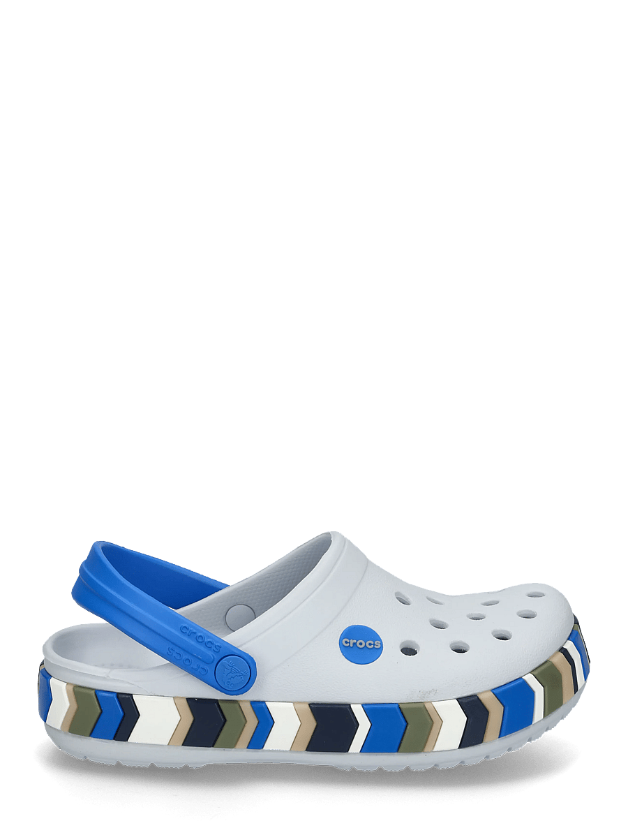 Crocs - Crocband Chevron Band Clog K - clogs - steel/blue blaze - 2