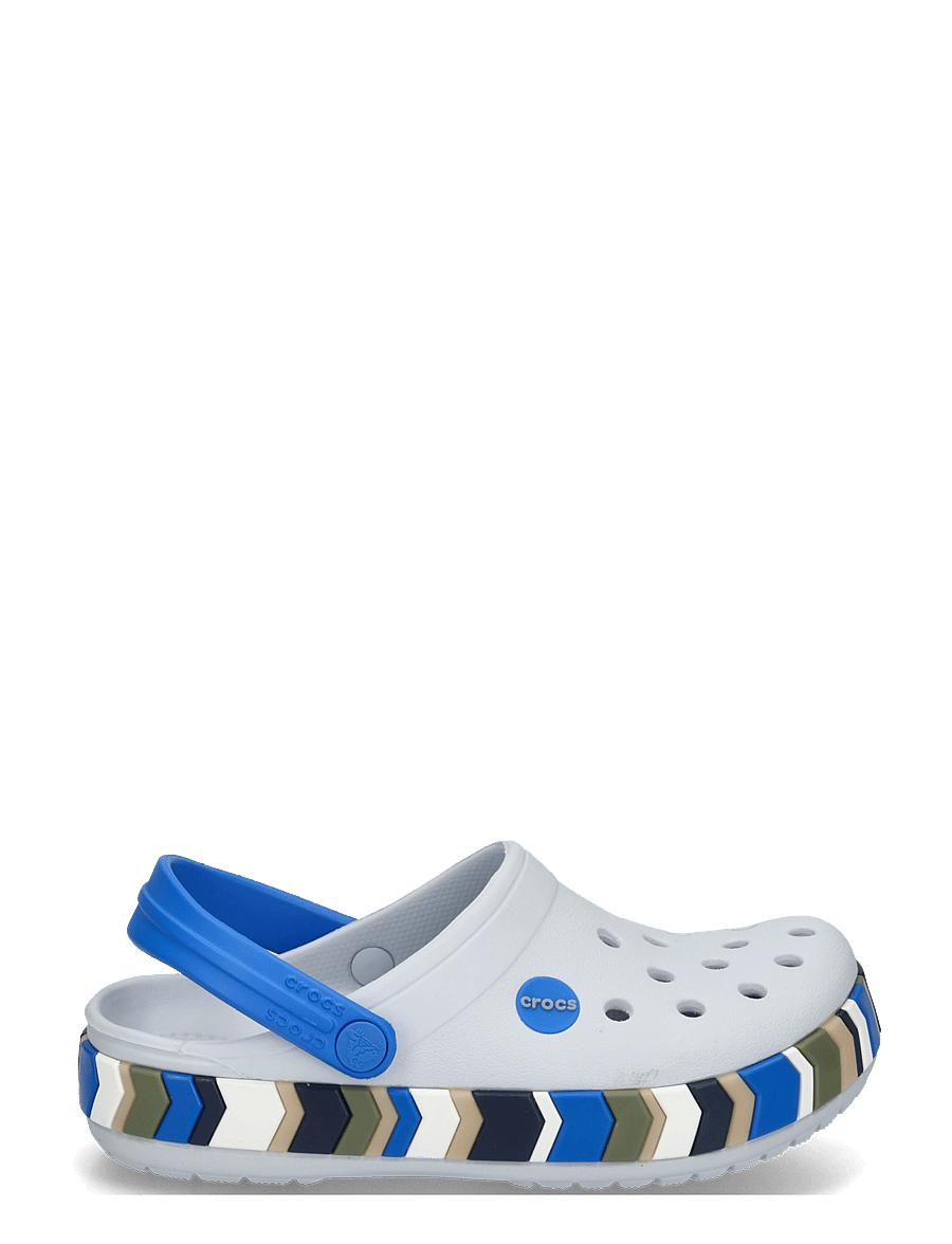 Crocs - Crocband Chevron Band Clog K - kotad - steel/blue blaze - 2