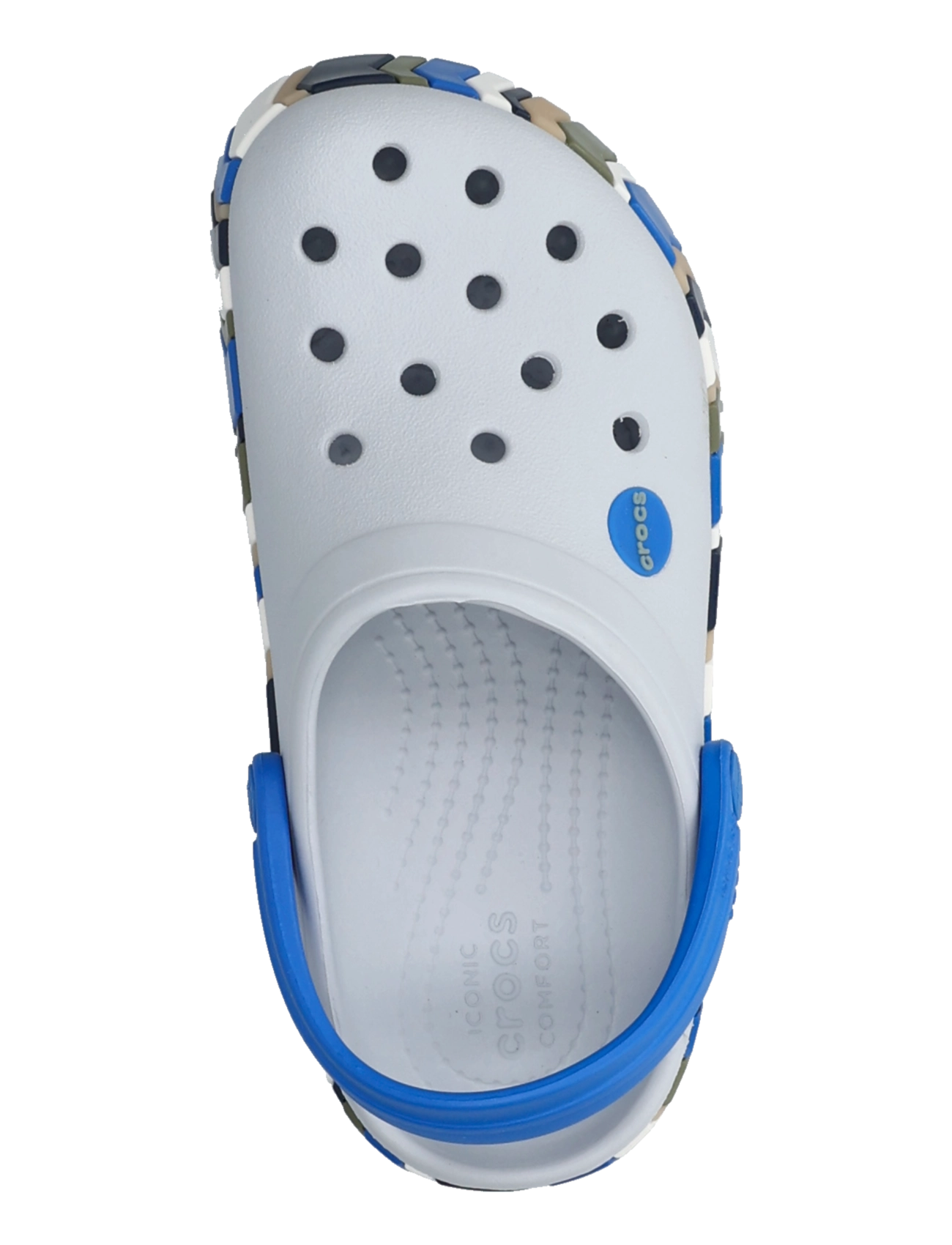 Crocs - Crocband Chevron Band Clog K - kotad - steel/blue blaze - 3