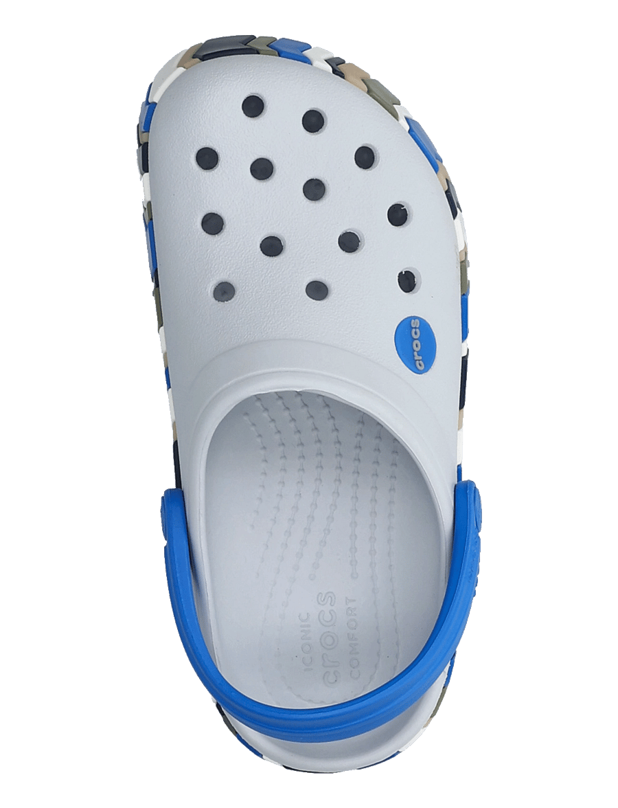Crocs - Crocband Chevron Band Clog K - kotad - steel/blue blaze - 3