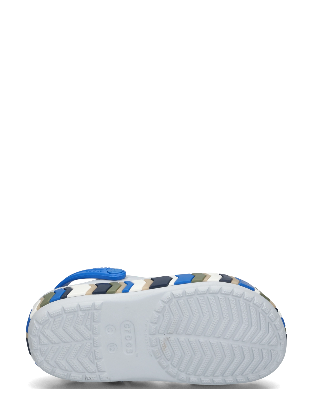 Crocs - Crocband Chevron Band Clog K - kotad - steel/blue blaze - 4