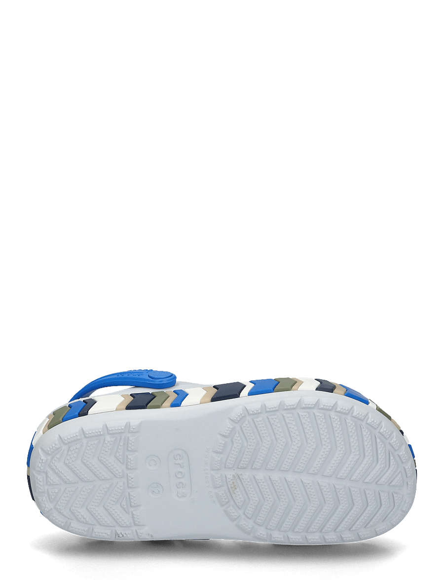 Crocs - Crocband Chevron Band Clog K - clogs - steel/blue blaze - 4