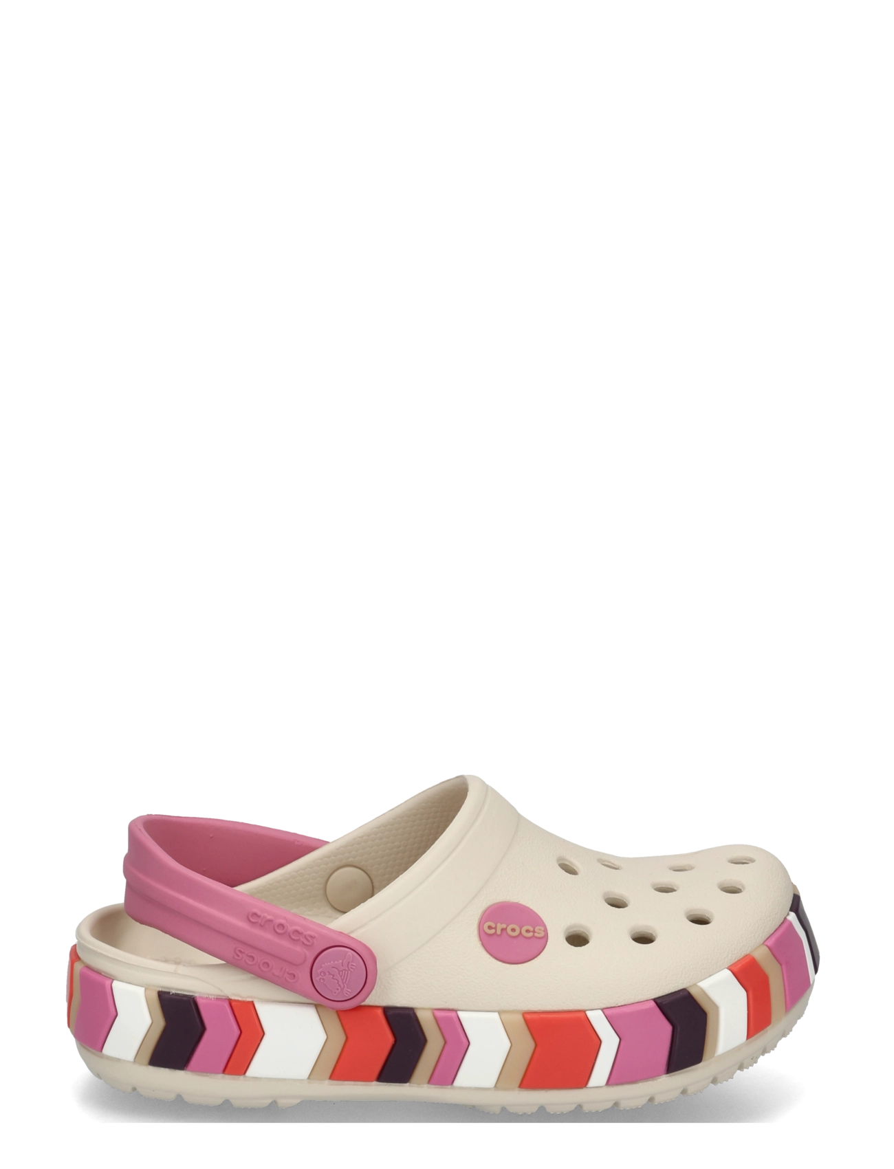 Crocs - Crocband Chevron Band Clog T - clogs - frappÉ/quiet rose - 2
