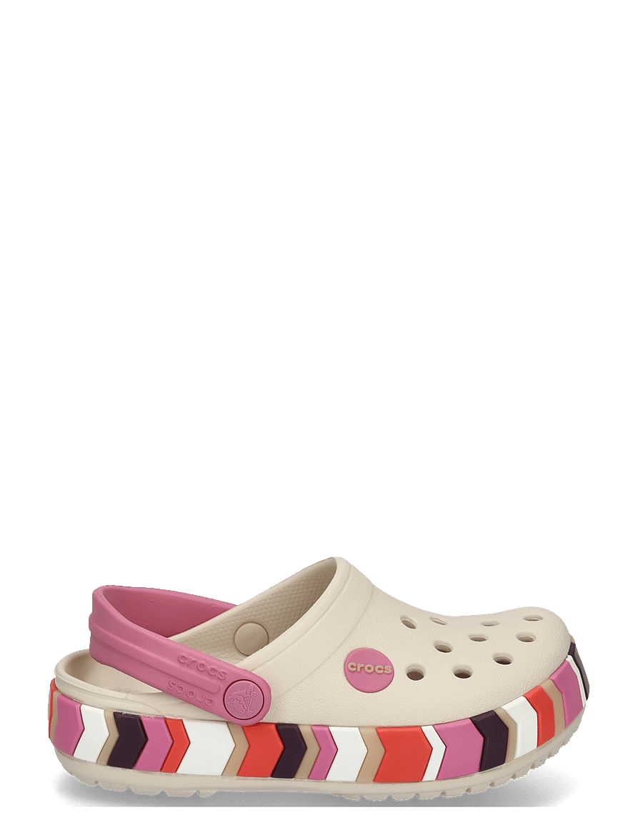 Crocs - Crocband Chevron Band Clog T - clogs - frappÉ/quiet rose - 2