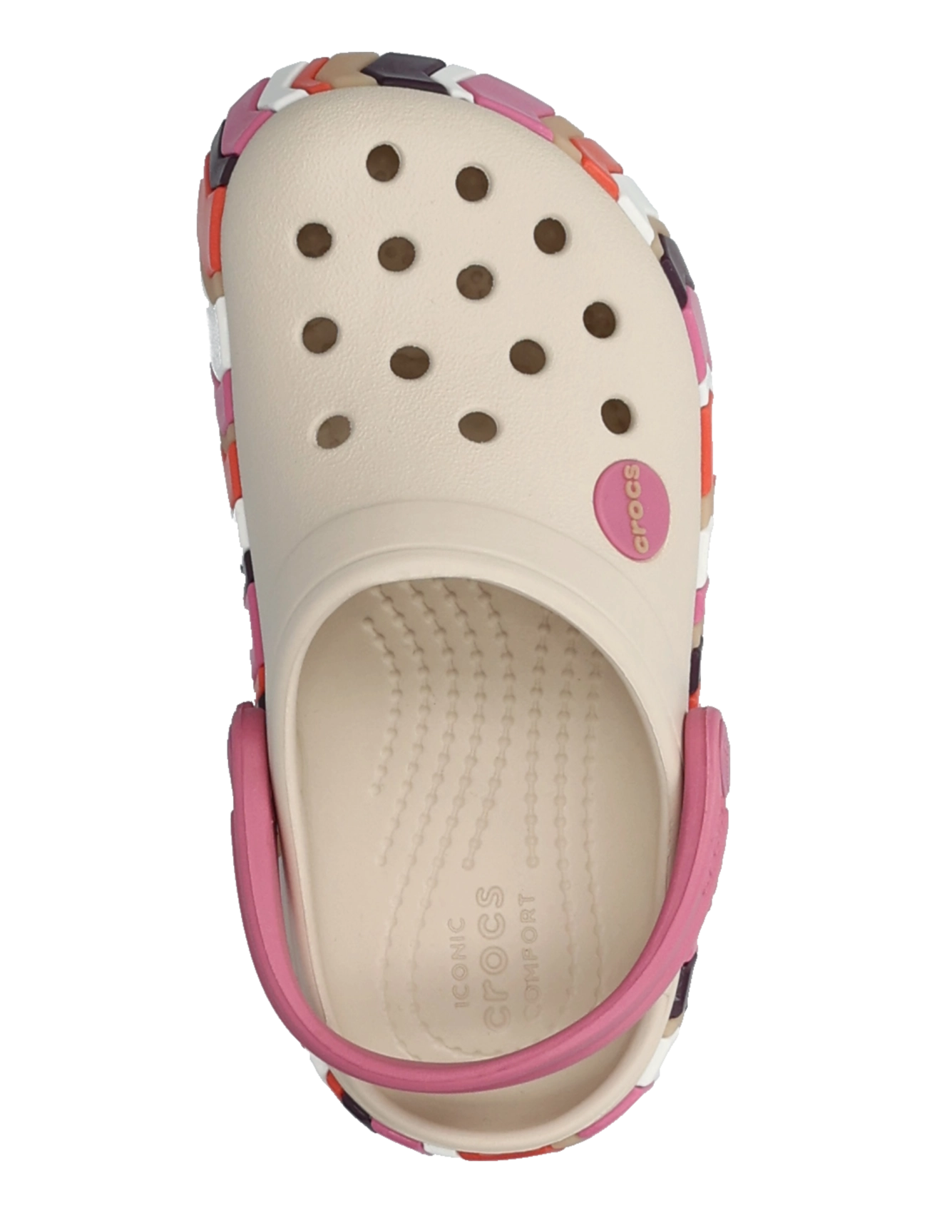 Crocs - Crocband Chevron Band Clog T - clogs - frappÉ/quiet rose - 3