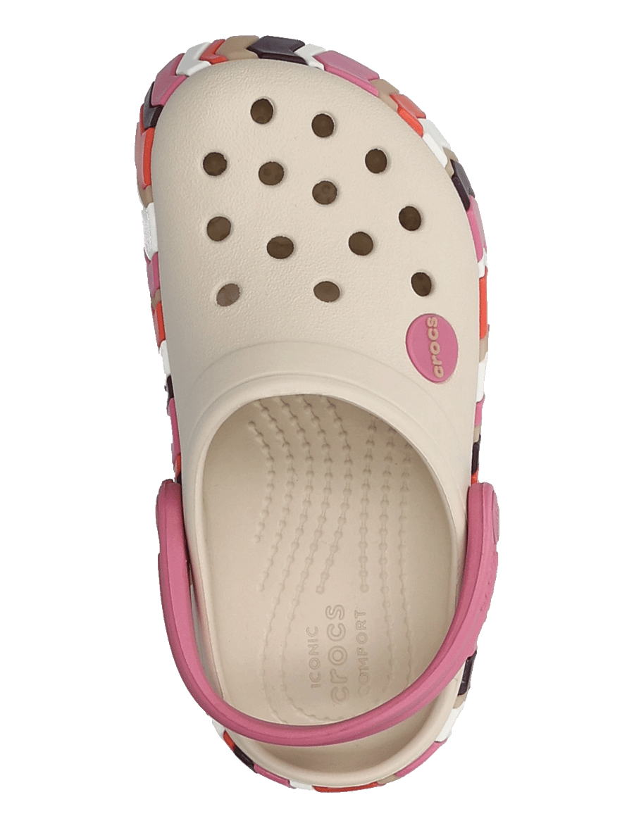 Crocs - Crocband Chevron Band Clog T - clogs - frappÉ/quiet rose - 3