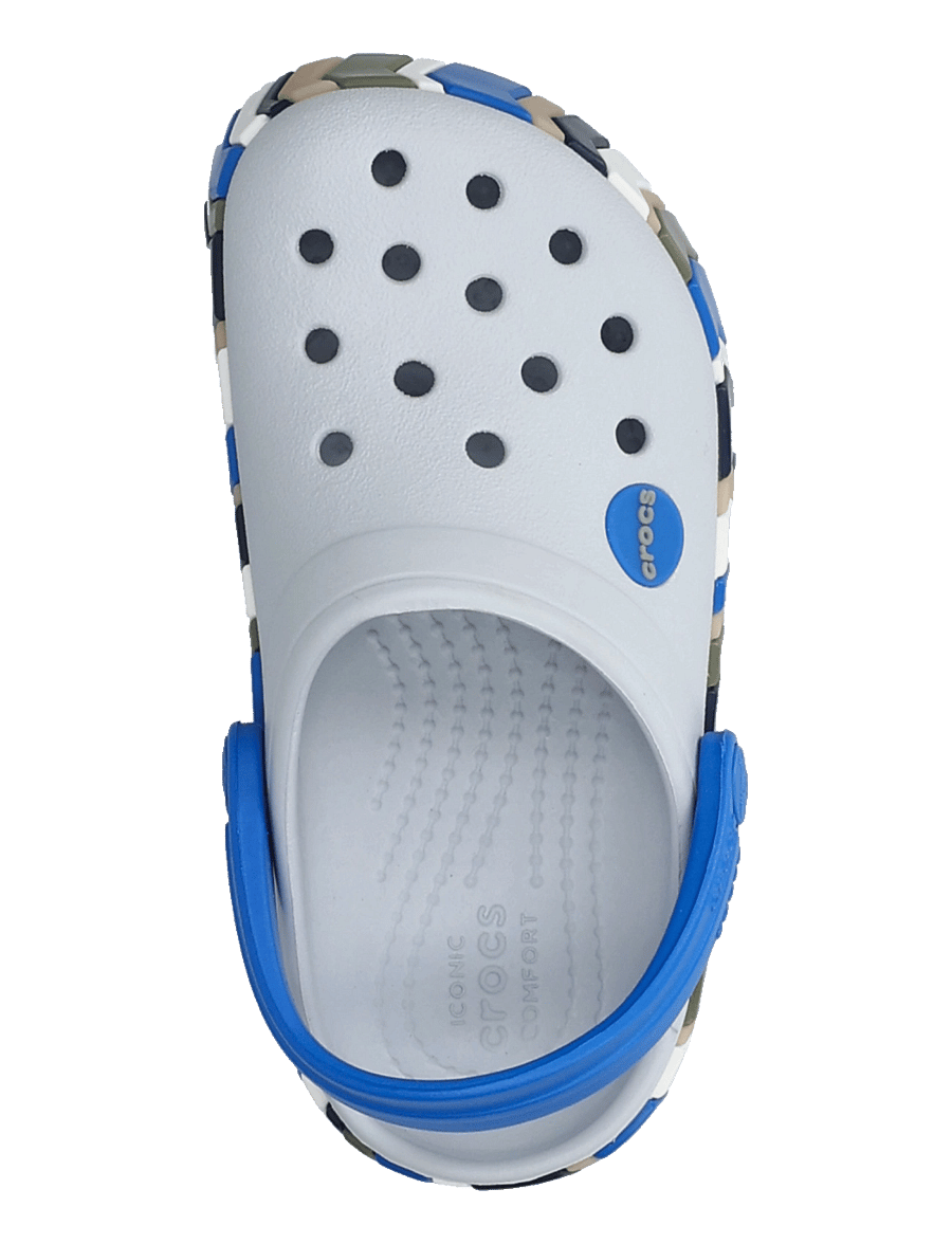 Crocs - Crocband Chevron Band Clog T - clogs - steel/blue blaze - 3