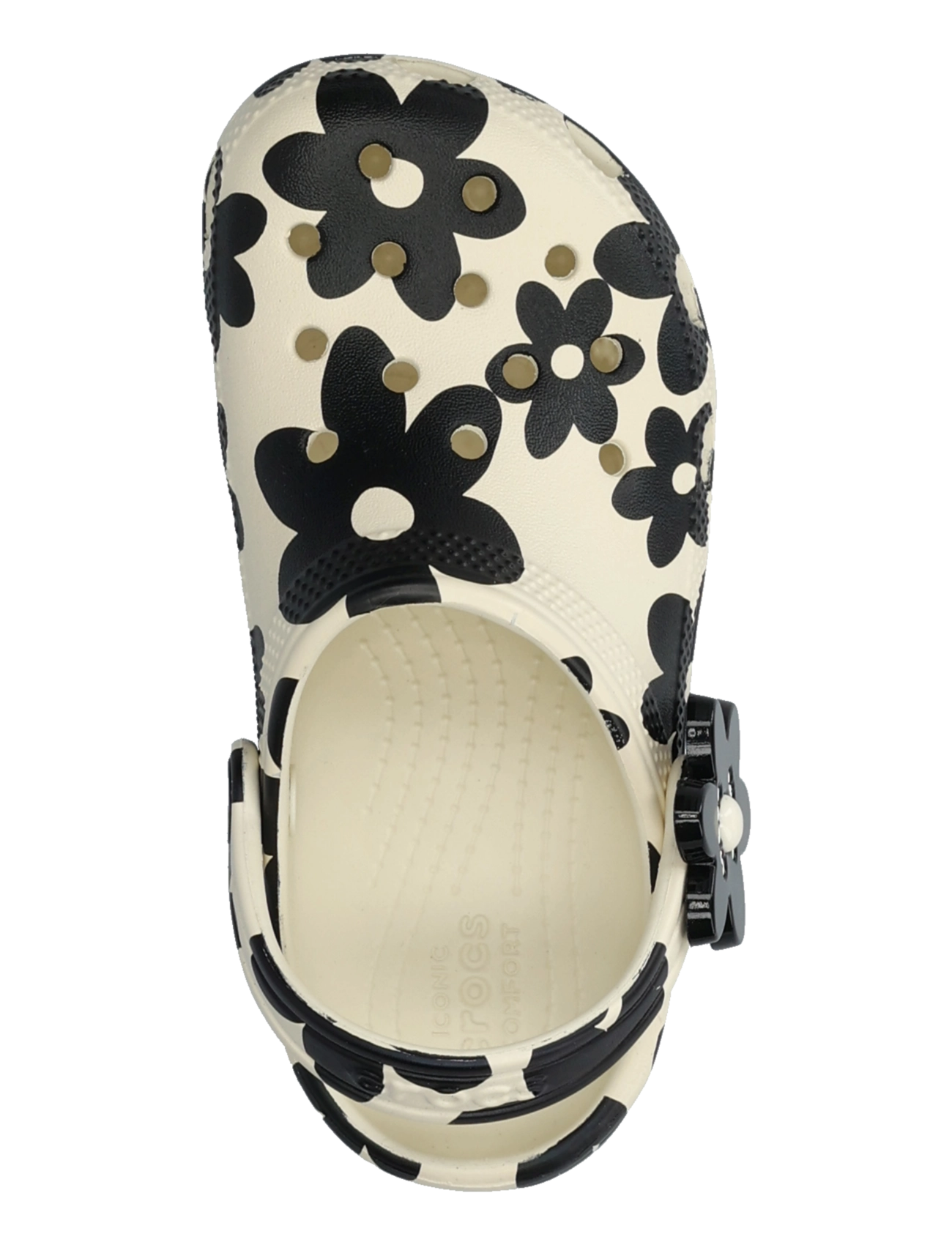 Crocs - Classic Pop Petals Clog K - clogs - summit white/black - 3