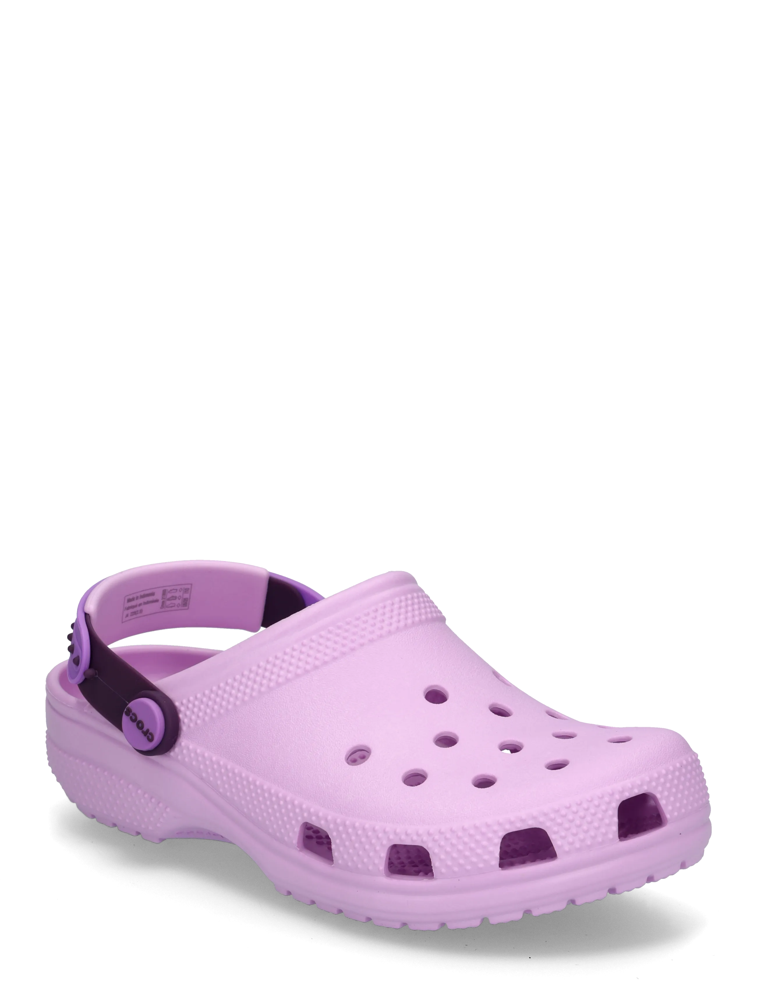 Crocs Clsc Glow SnapBack Strap Clg K - Schuhe - GLOW-PURPLE/MULTI / purple