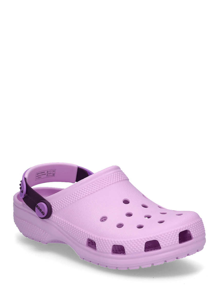 Crocs - Clsc Glow SnapBack Strap Clg K - clogs - glow-purple/multi - 0