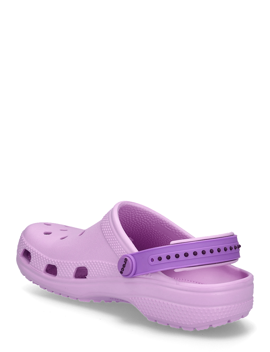 Crocs - Clsc Glow SnapBack Strap Clg K - clogs - glow-purple/multi - 1