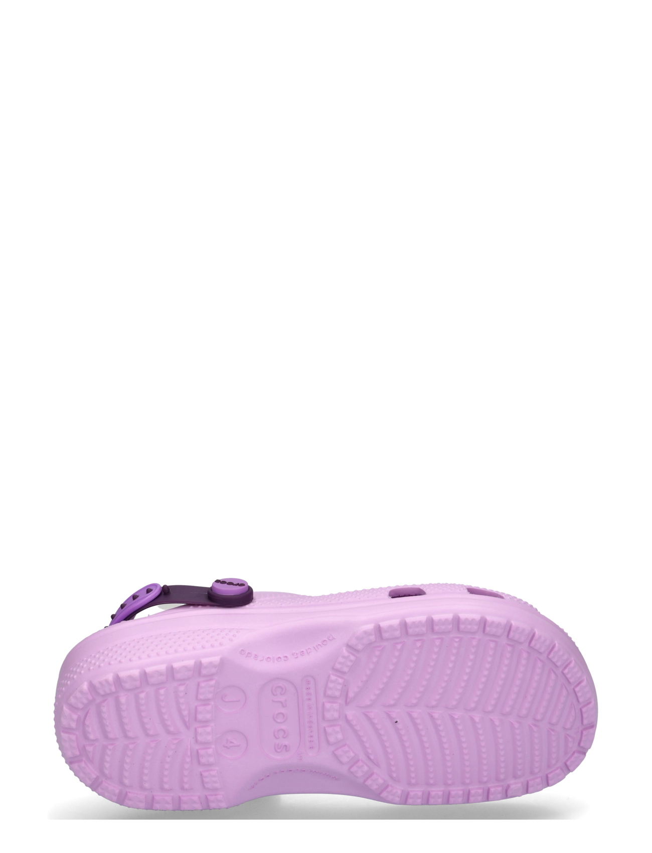 Crocs - Clsc Glow SnapBack Strap Clg K - glow-purple/multi - 4