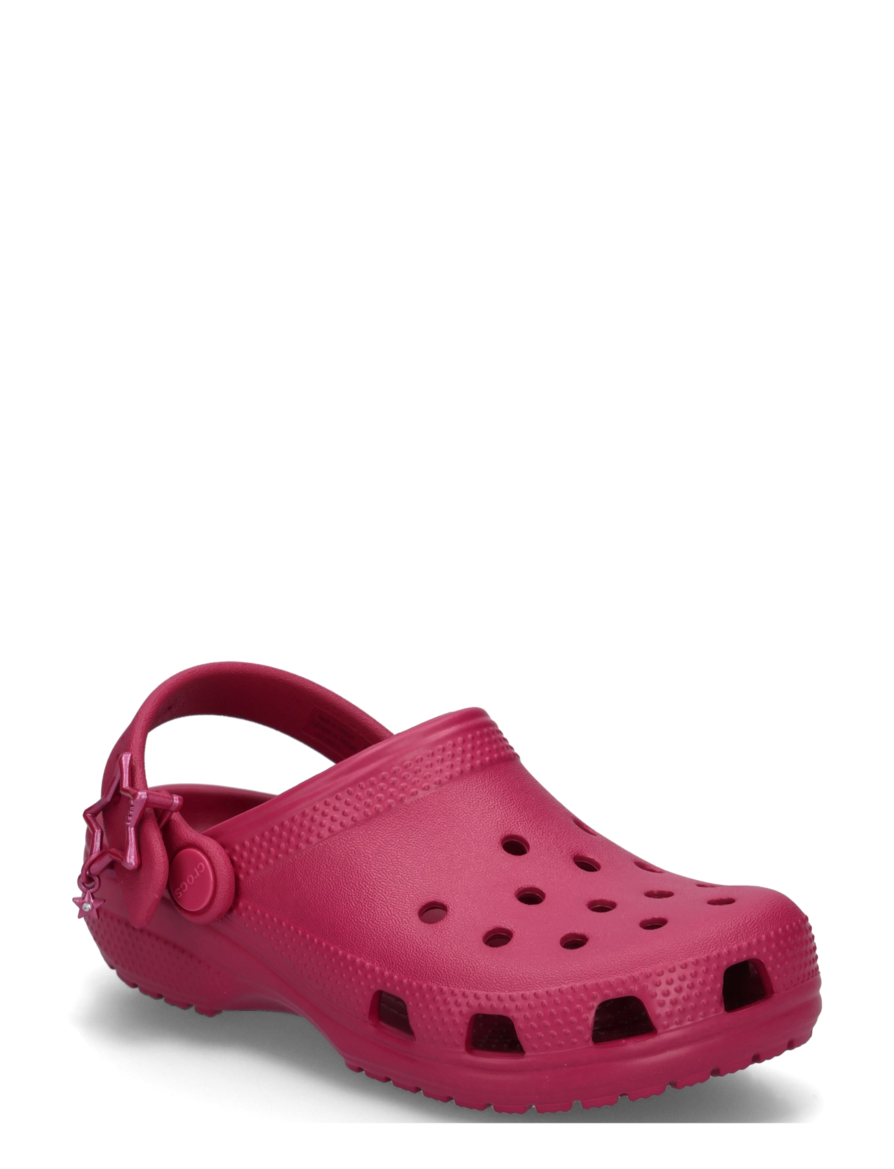 Crocs Classic Star Buckle Clog K, Børne Clog, Pink, Str: 33/34