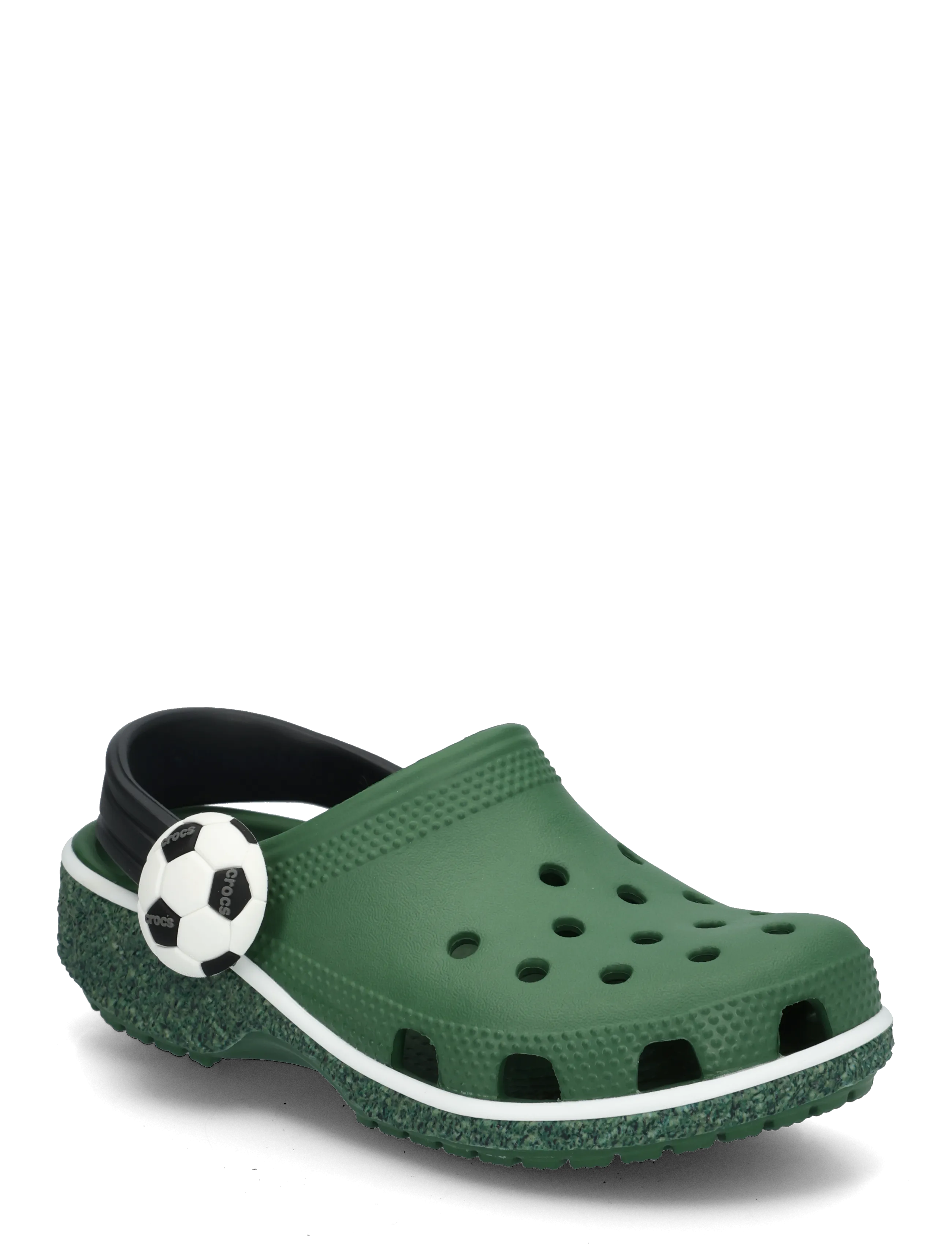 Crocs Classic Soccer Turf Clog K, Kinder, Kinder Clog, Grün, Gr.34/35
