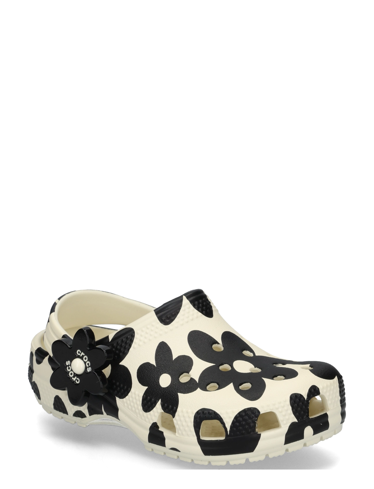 Crocs Classic Pop Petals Clog T - Clogs - SUMMIT WHITE/BLACK / white