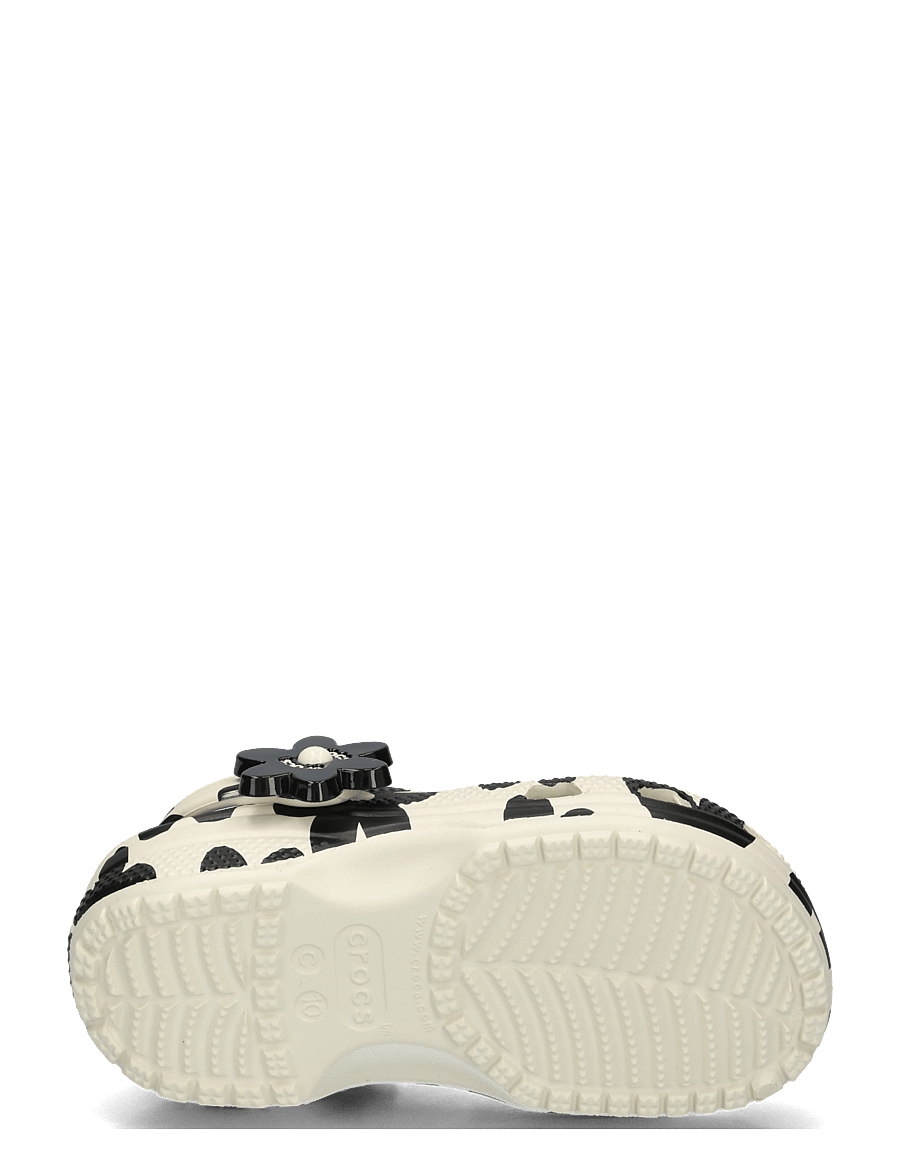 Crocs - Classic Pop Petals Clog T - clogs - summit white/black - 4